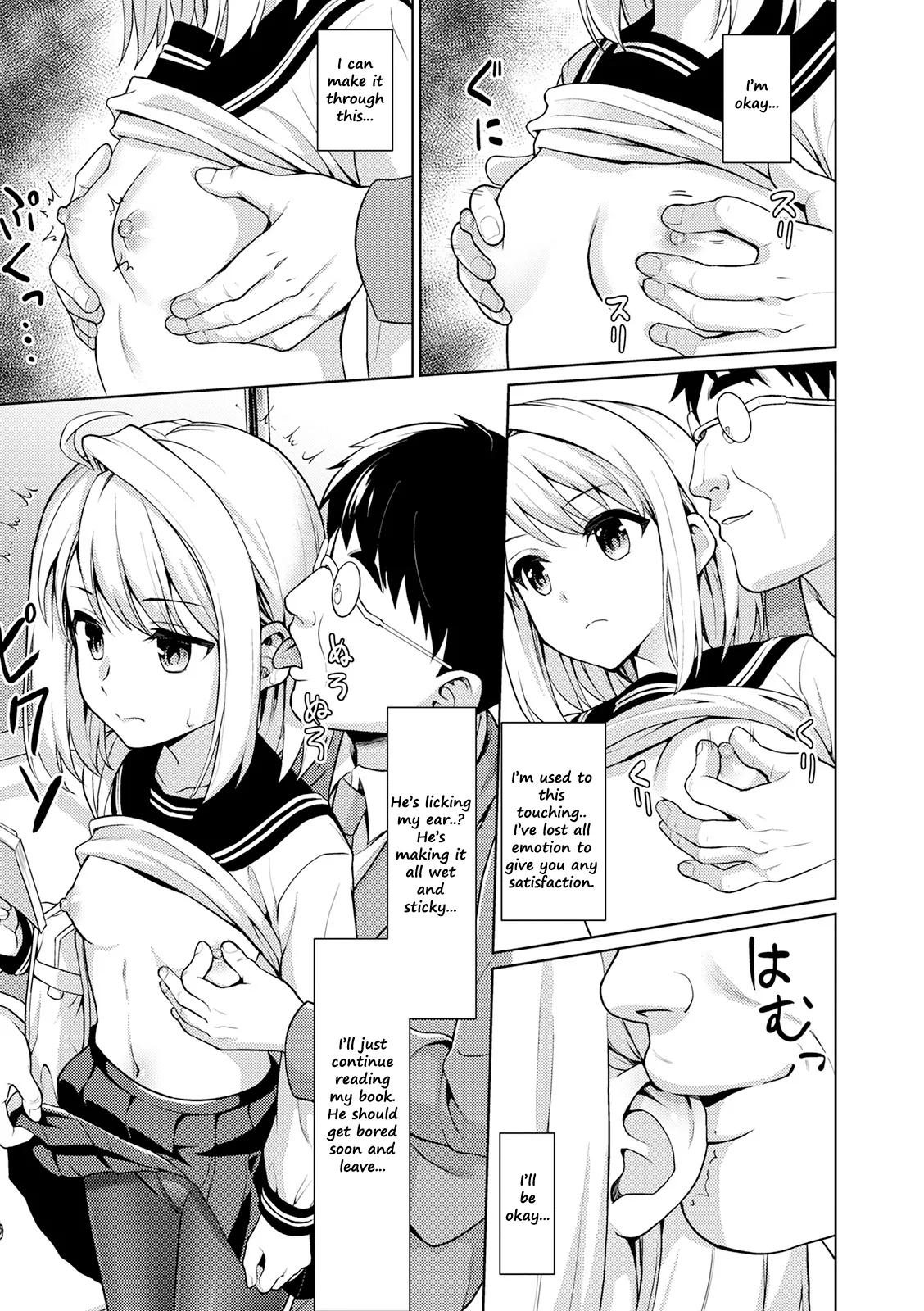 Page 9 of Mukuchi Shoujo no Teikou + Mukuchi Shoujo to Chikan Higai Ch. 1