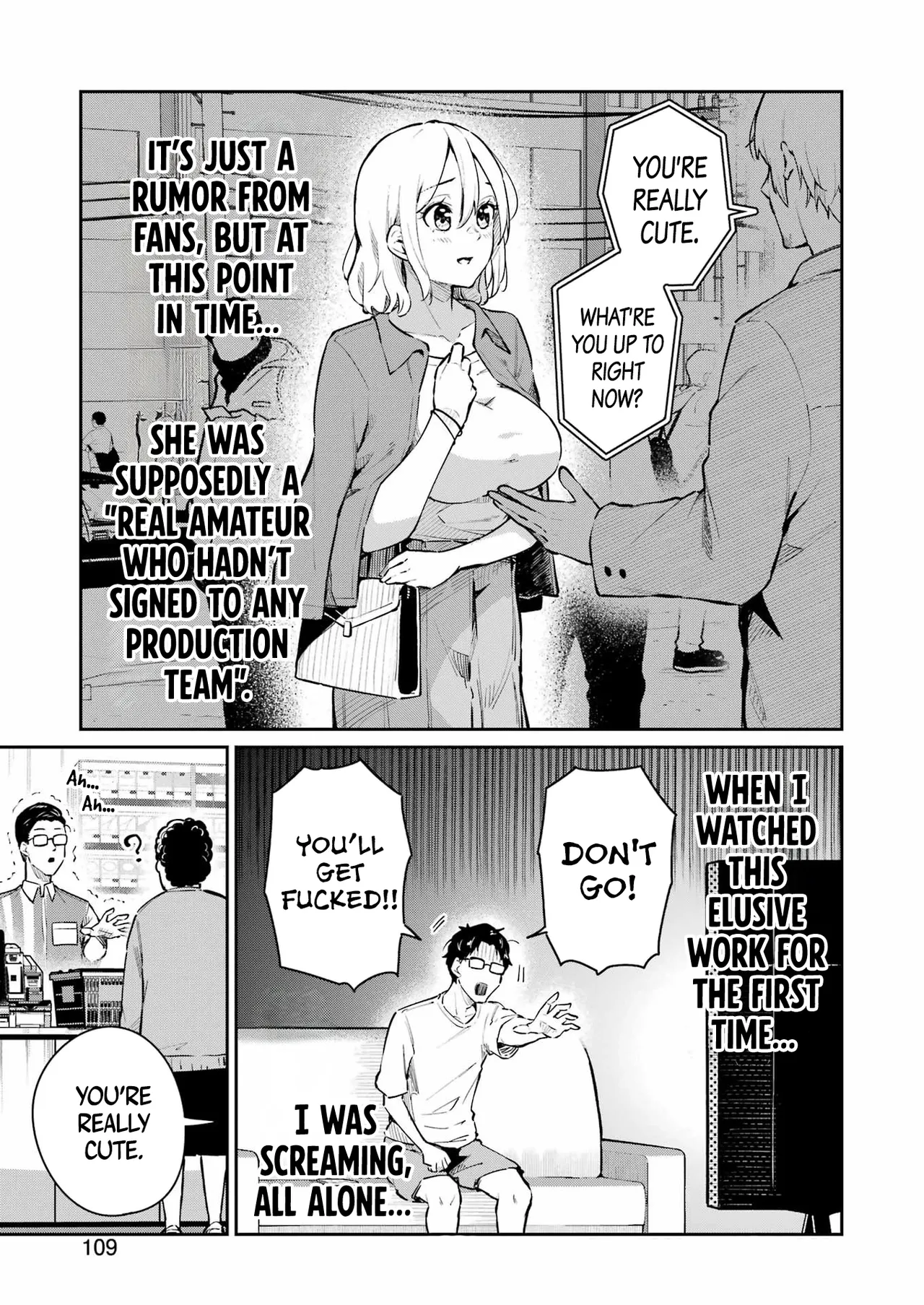 Tamagawa-san Detemashita? CHAPTER 5 page 10 - big breasts glasses hentai manga - read online free