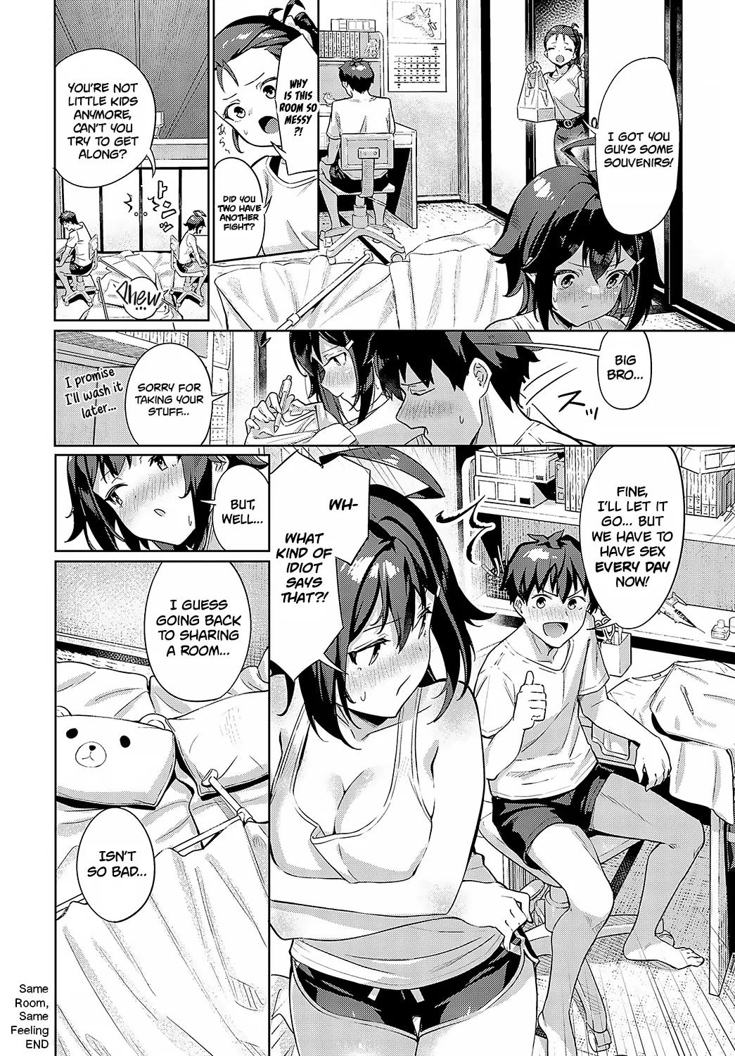 Onaji Heya, Onaji Kimochi | Same Room, Same Feeling page 26 - sole female sole male hentai manga - read online free