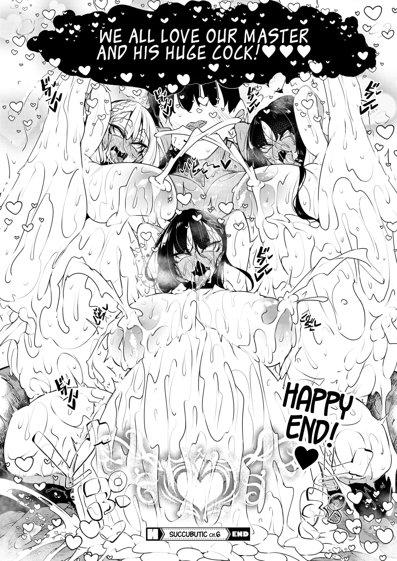 Succubutic Ch.6 page 40 - sole male nakadashi hentai manga - read online free