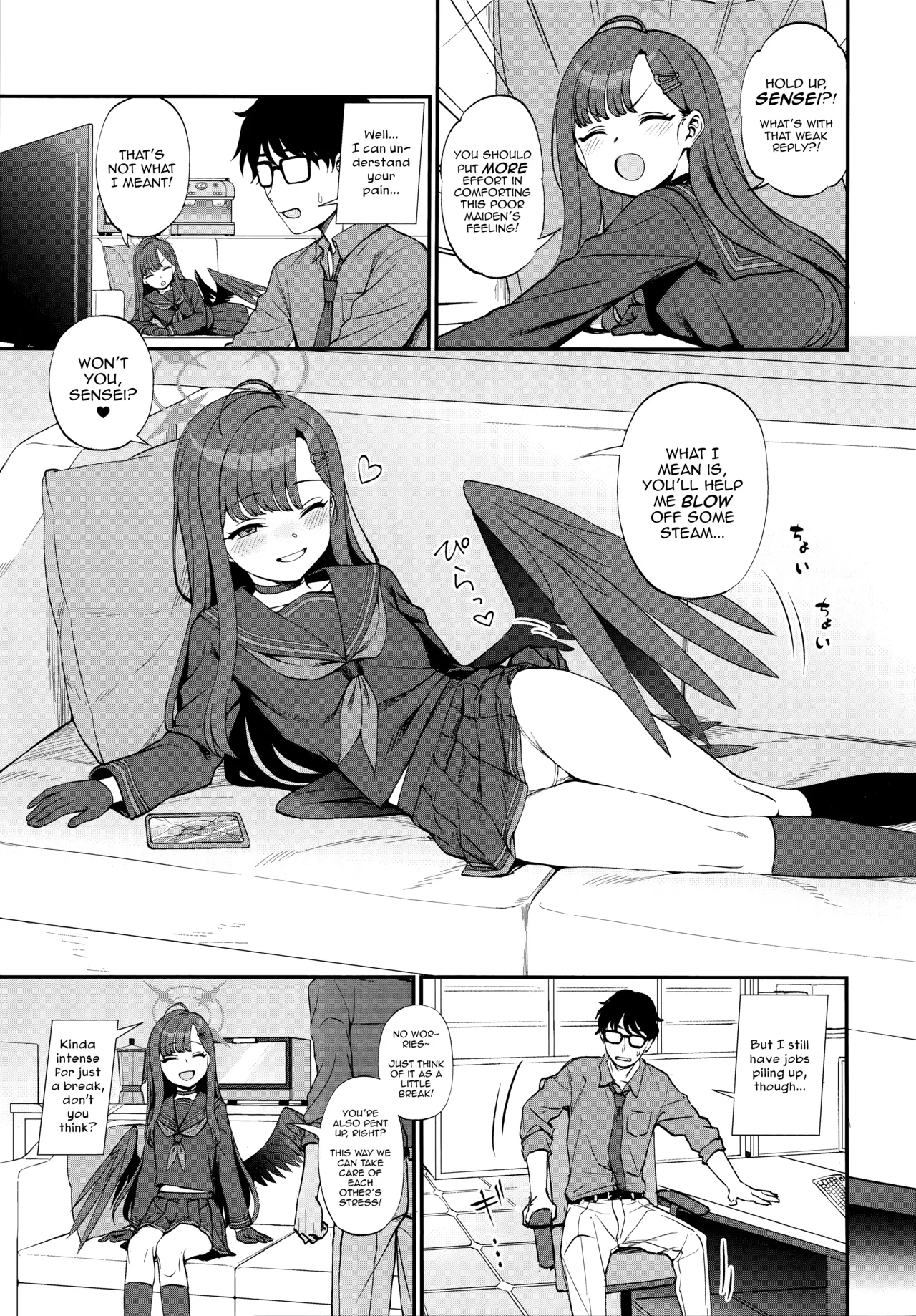 Sensei, Chotto Iissuka? | Sensei, Got a sec~? - Page 4