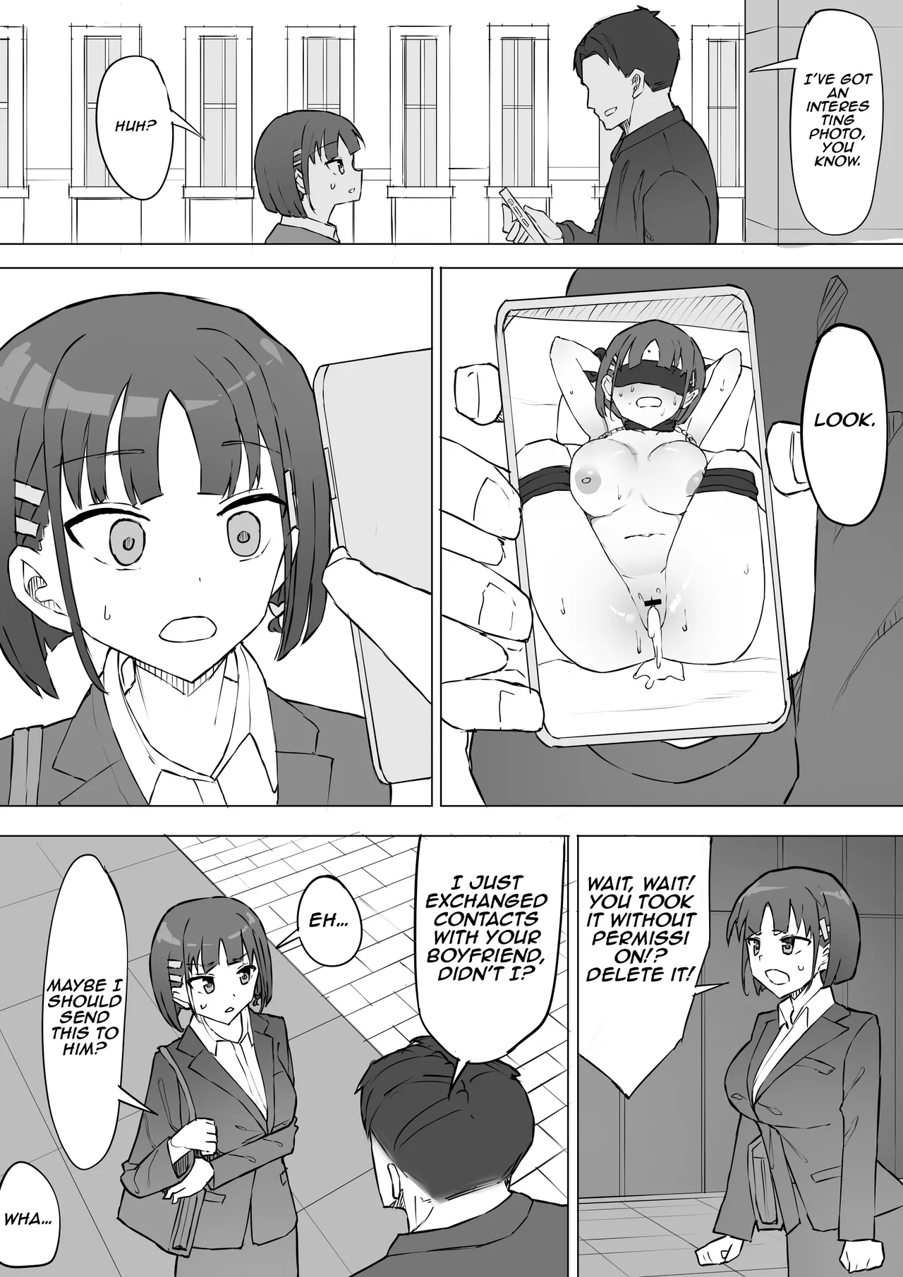 Osananajimi no Himitsu 2 | My childhood friend's secret 2 page 16 original parody - kissing big breasts hentai manga - read online free