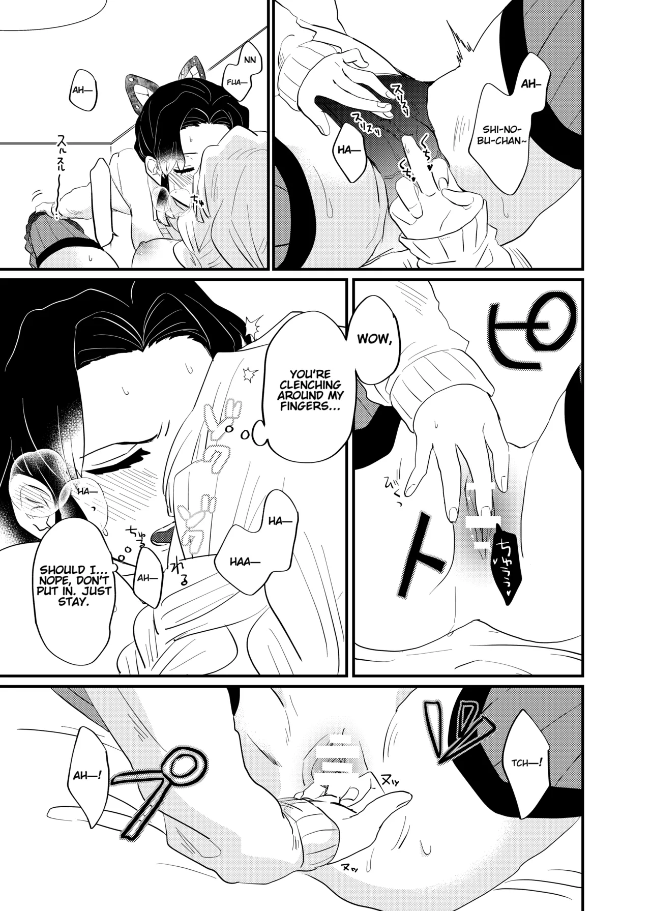 Kocchi Muite Baby page 21 featuring shinobu kochou kimetsu no yaiba parody - sole female rough translation hentai manga - read online free
