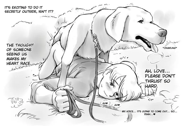 Dog LOVE Life page 21 original parody - dog bestiality hentai manga - read online free