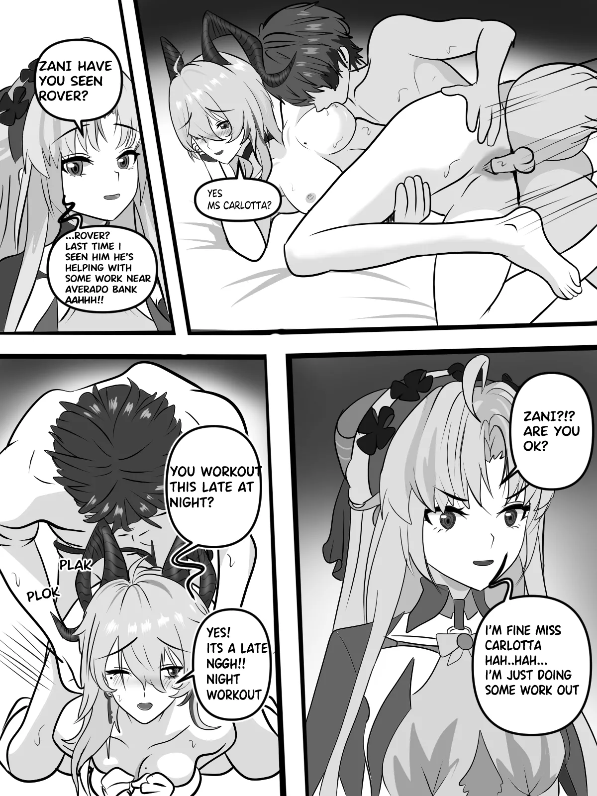 Zani Vacation page 20 featuring rover wuthering waves parody - sole female sole male hentai manga - read online free