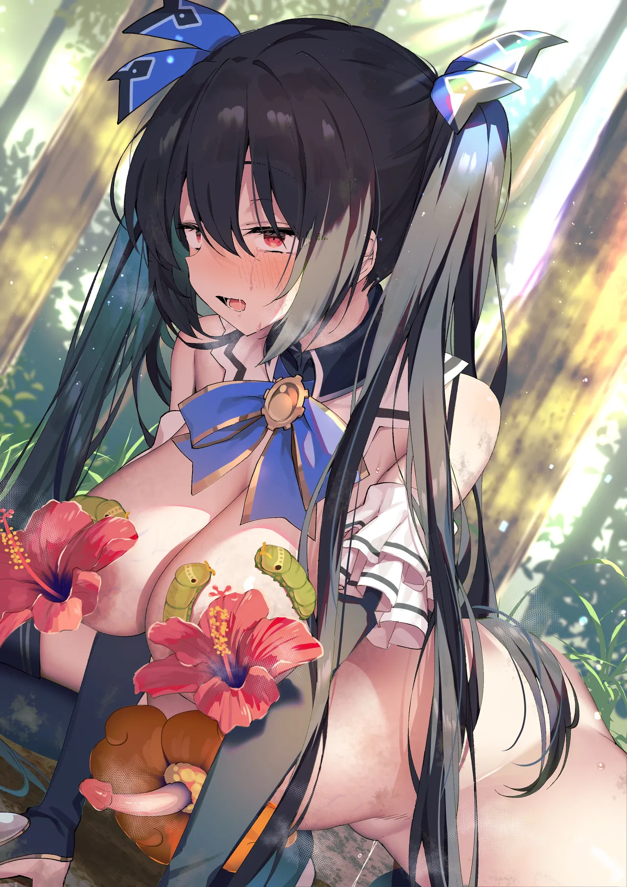 Ishukan Neptune 03 page 53 featuring noire hyperdimension neptunia parody - sole female mosaic censorship hentai manga - read online free