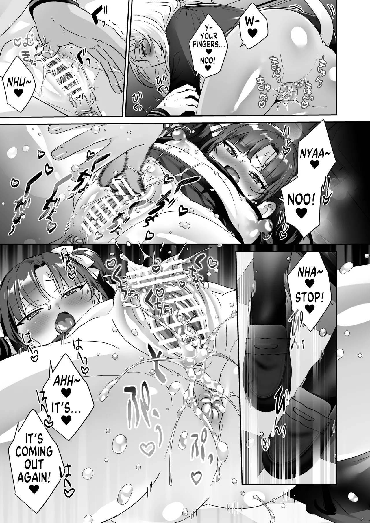 [Koko de Chikubi o Hitotsumami (Juurouta)] Shoujo Ochi -Ron-chan to Hajimete Course- | Falling for Being a Girl: My First Session With Lon-chan [English] [GTF] [Digital] page 17 original parody - females only schoolgirl uniform hentai manga - read online free