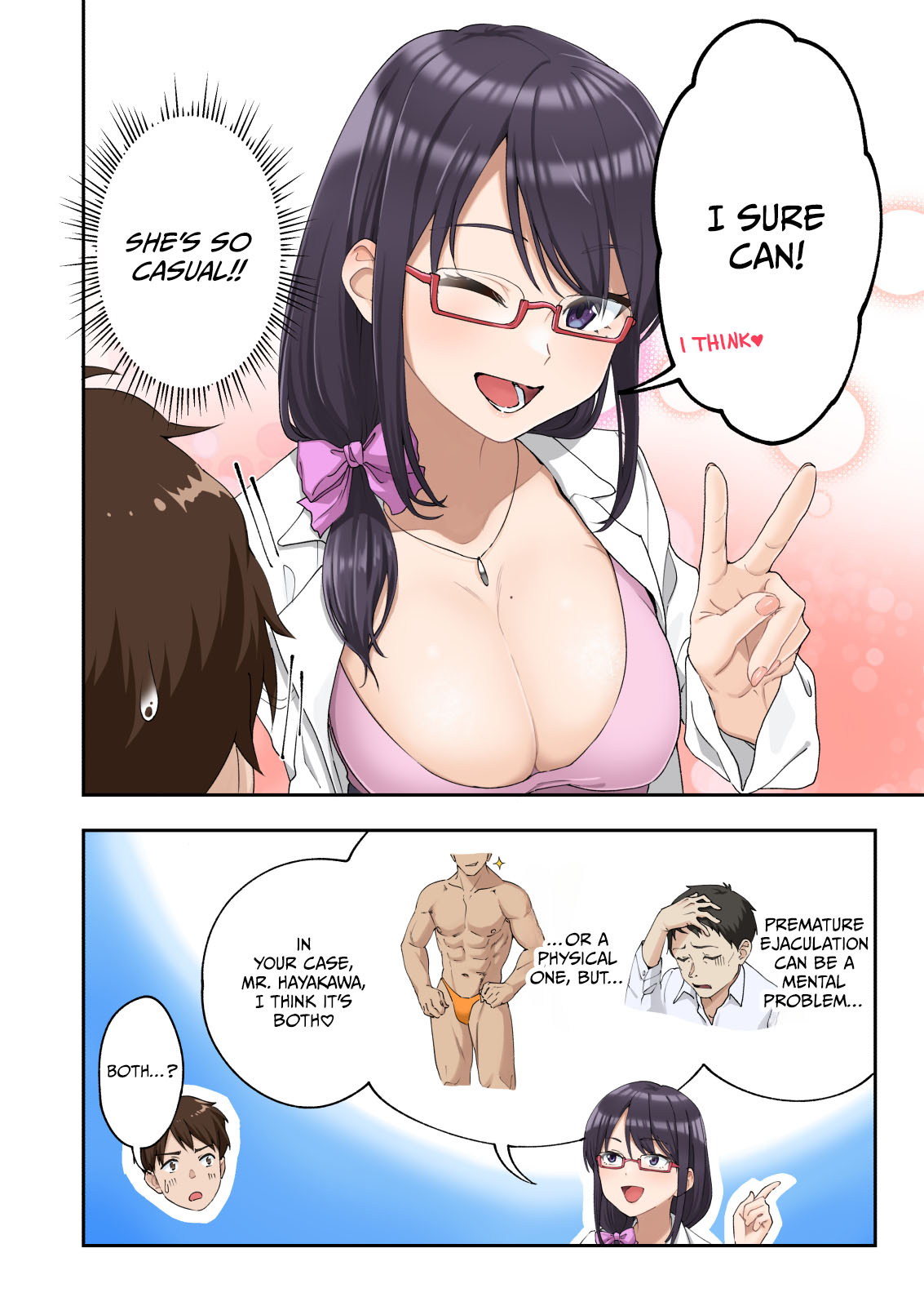 Sourou Kokufuku Clinic | Quick-Shot Therapy Clinic page 11 - sole male nakadashi hentai manga - read online free
