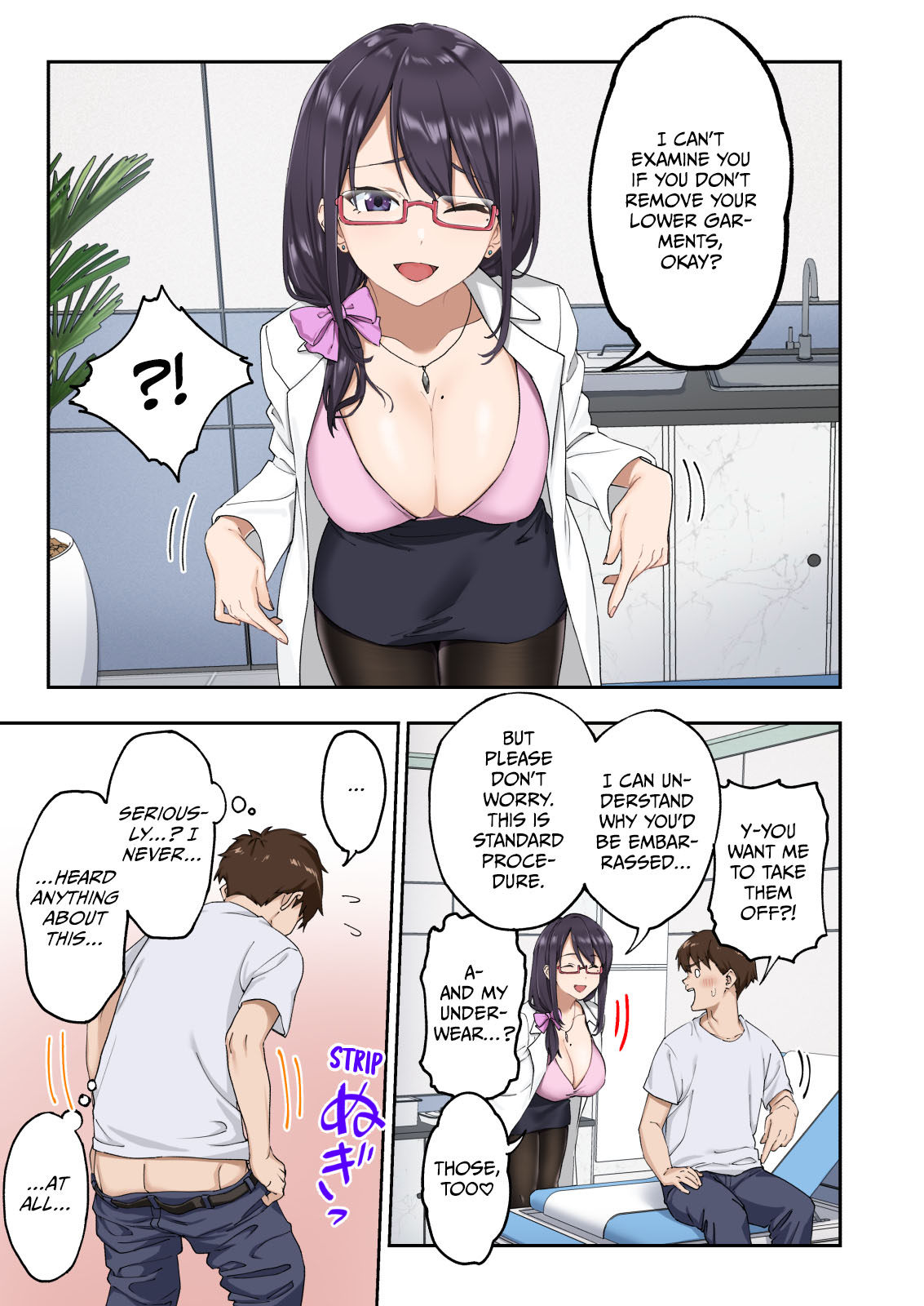 Sourou Kokufuku Clinic | Quick-Shot Therapy Clinic page 14 - handjob kissing hentai manga - read online free