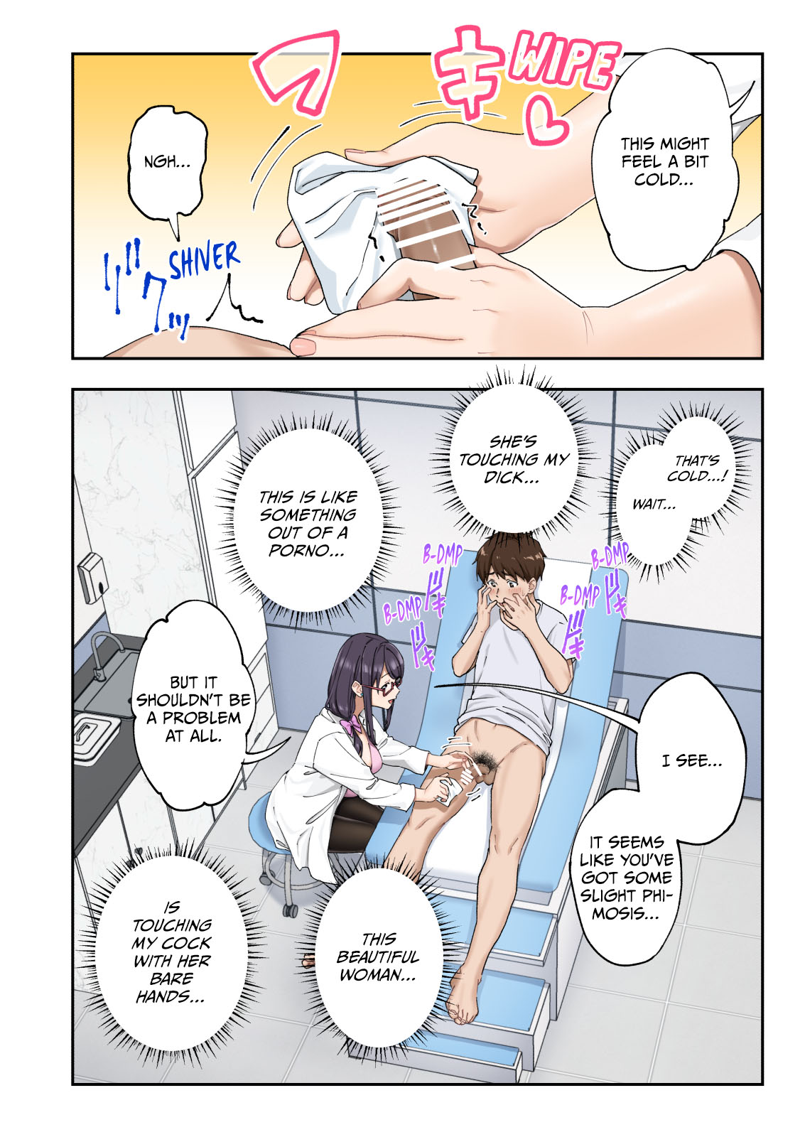 Sourou Kokufuku Clinic | Quick-Shot Therapy Clinic page 17 - handjob kissing hentai manga - read online free
