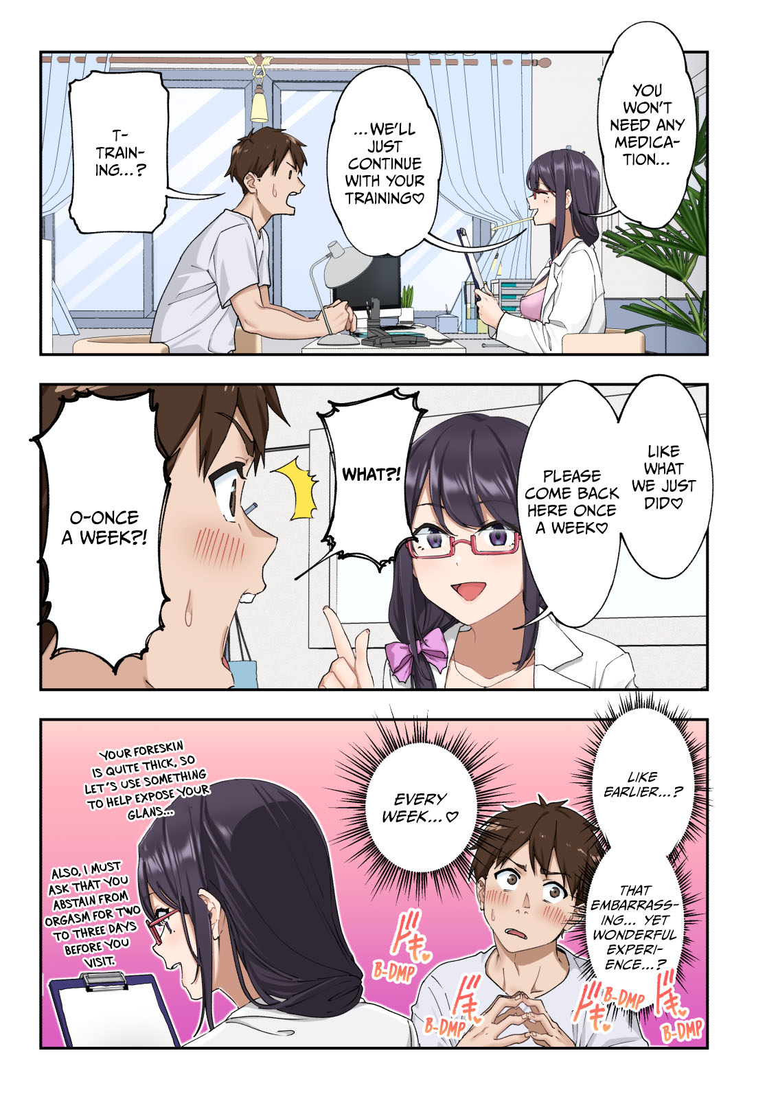 Sourou Kokufuku Clinic | Quick-Shot Therapy Clinic page 26 - sole male nakadashi hentai manga - read online free