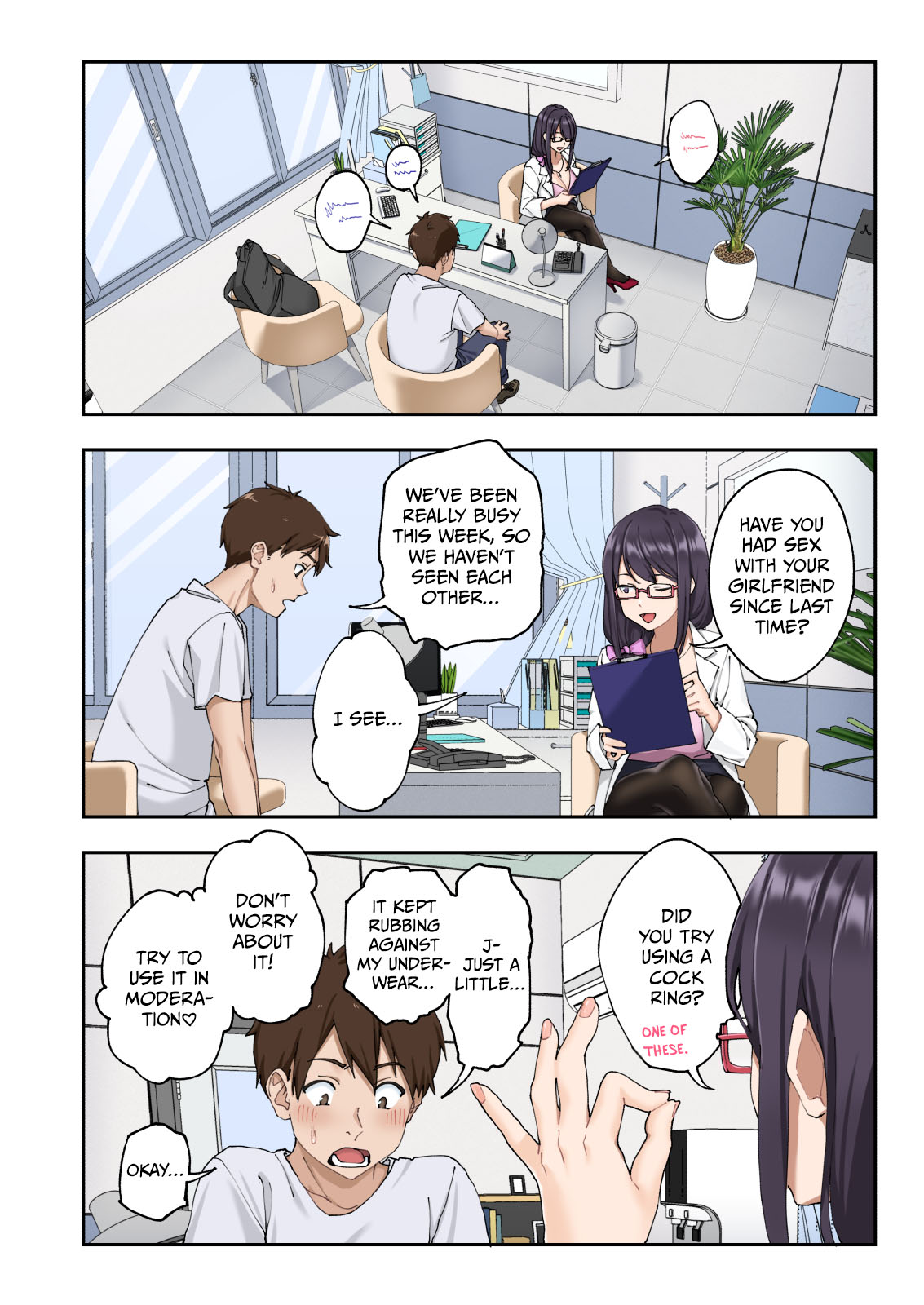 Sourou Kokufuku Clinic | Quick-Shot Therapy Clinic page 29 - sole male nakadashi hentai manga - read online free