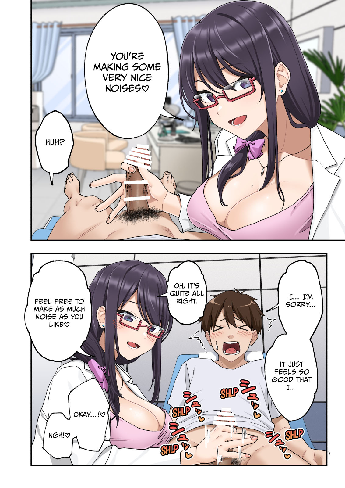 Sourou Kokufuku Clinic | Quick-Shot Therapy Clinic page 35 - handjob kissing hentai manga - read online free