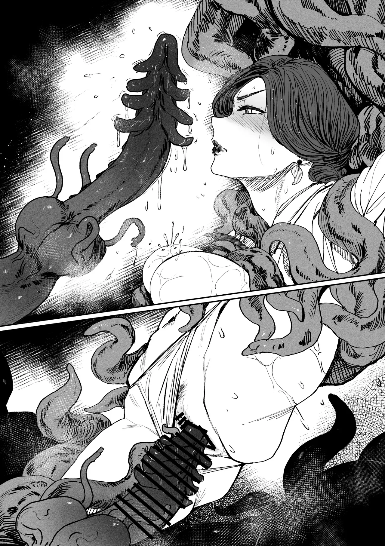 Igyou Koubi Kairaku Jigoku DL-ban page 56 original parody - sole female beauty mark hentai manga - read online free