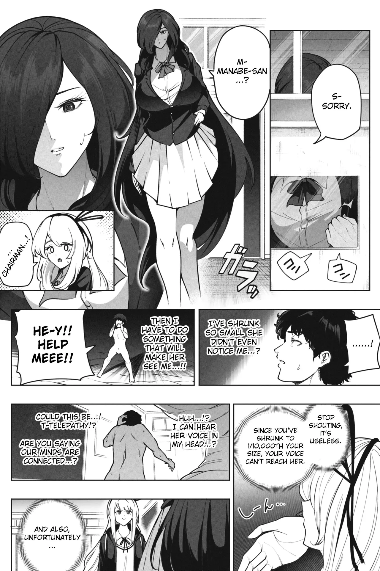 Shukushou Valentine - Sensei ni Ai o Komete | Shrinking Valentine – With Love to the Teacher page 18 original parody - shrinking schoolgirl uniform hentai manga - read online free