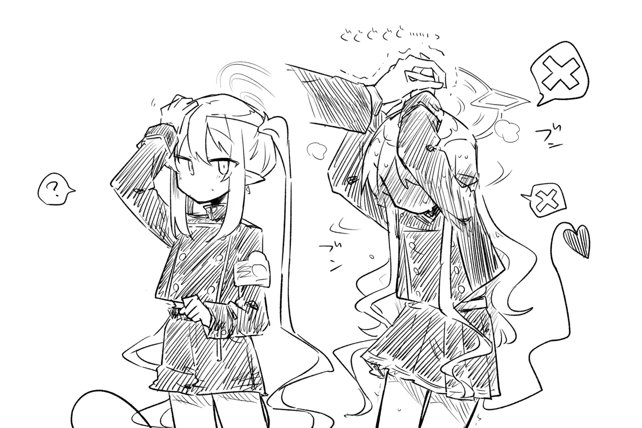 ブルアカまとめ４０（ホシノ・ミカ他） page 11 blue archive parody - read online free