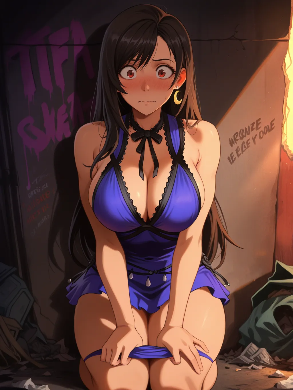 Tifa Lockhart | Final Fantasy waifuinvoker ai generated - Page 14
