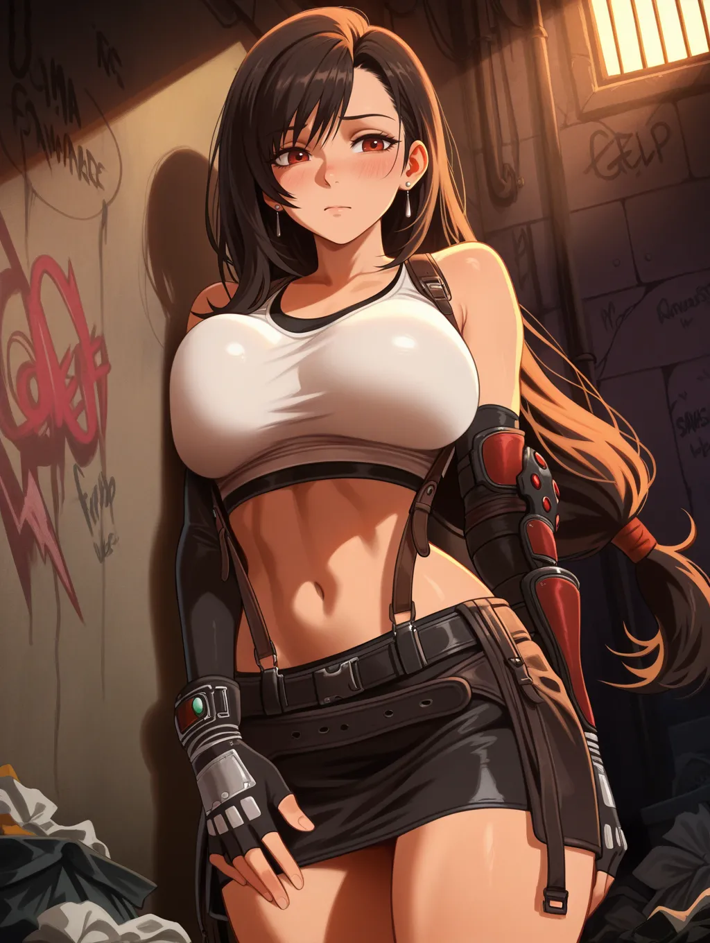 Tifa Lockhart | Final Fantasy waifuinvoker ai generated page 68 featuring tifa lockhart final fantasy vii parody - big breasts uncensored hentai manga - read online free