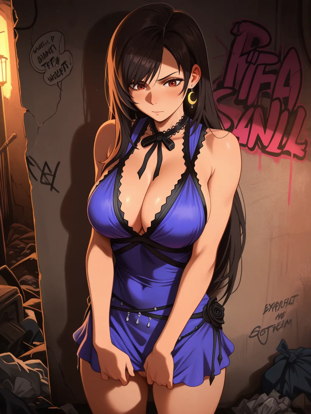 Tifa Lockhart | Final Fantasy waifuinvoker ai generated - Page 7