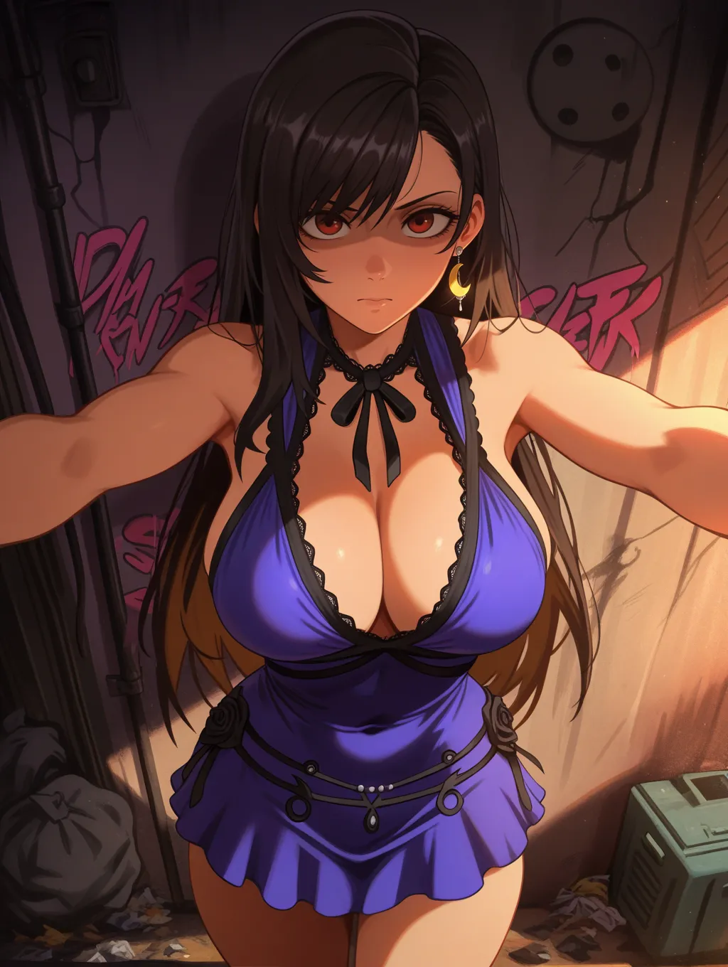 Tifa Lockhart | Final Fantasy waifuinvoker ai generated - Page 9