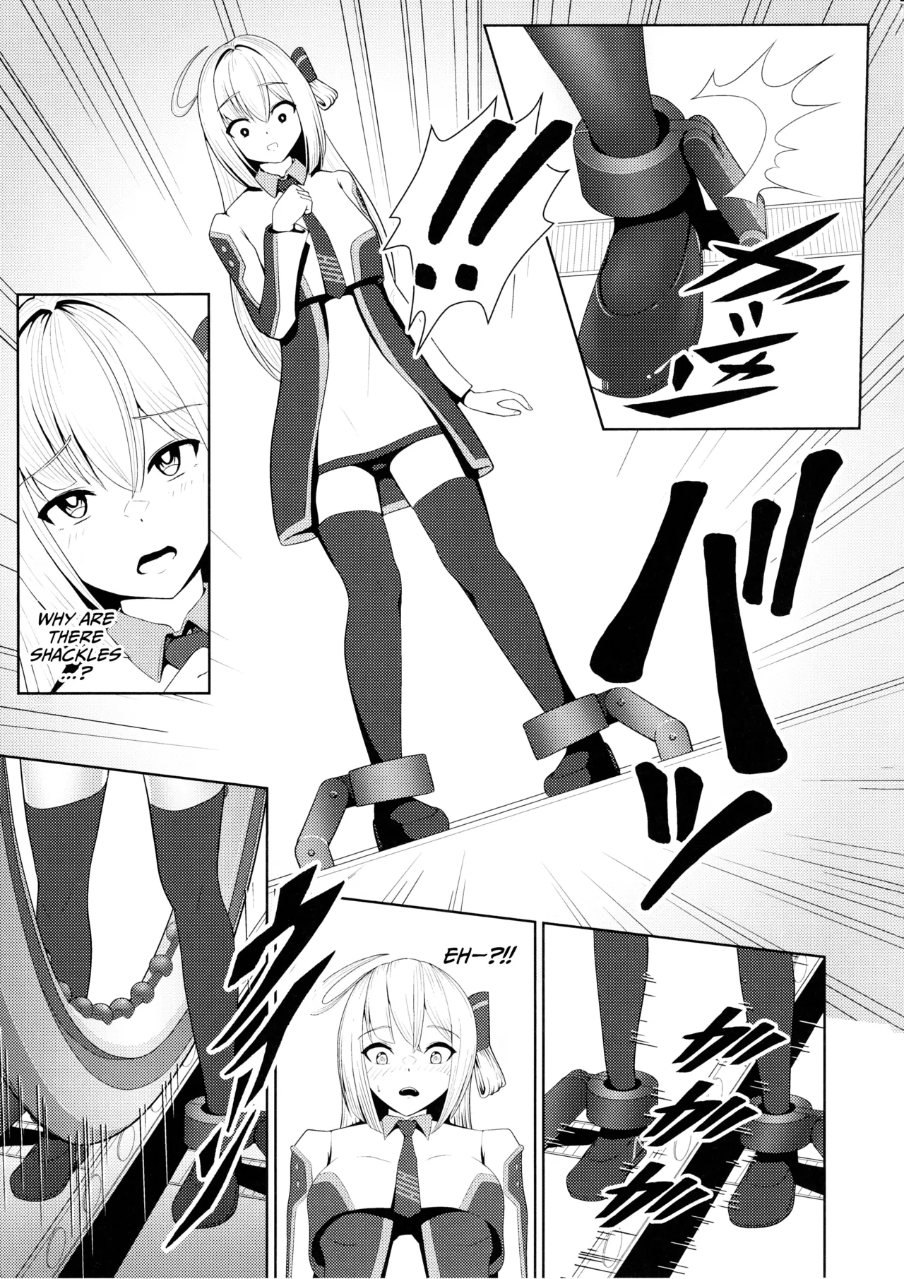 Sentouki Kaihatsu Jikken Haiboku Hiroin e no Hijou na Saikyouiku - SKY STRIKER ACE MECHANICAL HENTAI TRAINING page 9 featuring sky striker ace - raye yu-gi-oh parody - big breasts bondage hentai manga - read online free
