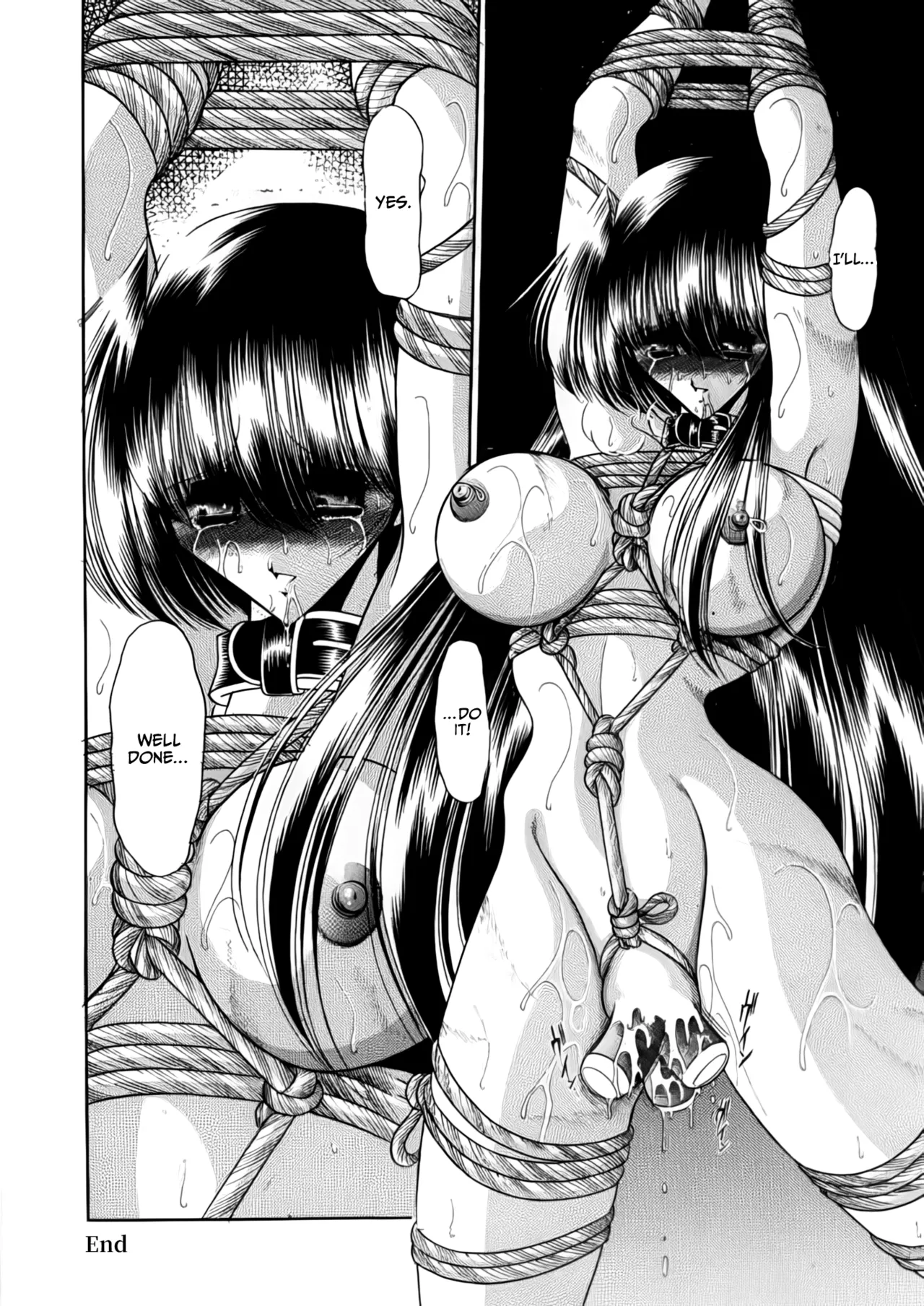 Nijuuyon no Hitomi Gekan page 62 original parody - big breasts bondage hentai manga - read online free