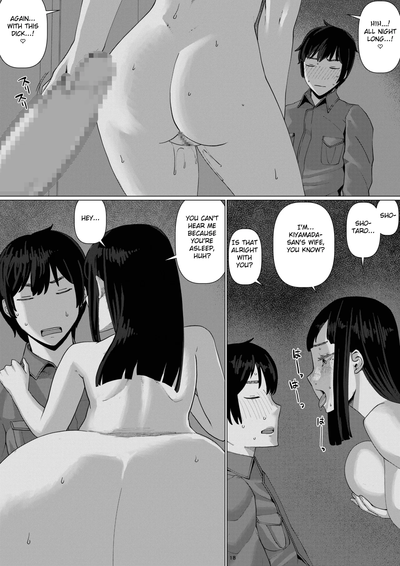 [Jigoku no Nyanko] Chieri-san wa Makerarenai! 3 -Otto Kounin de Dare no Seishi demo Jusei suru Hentai Benki Zuma- Dai 4-kan [English] [Fated Circle] page 22 original parody - beauty mark mosaic censorship hentai manga - read online free