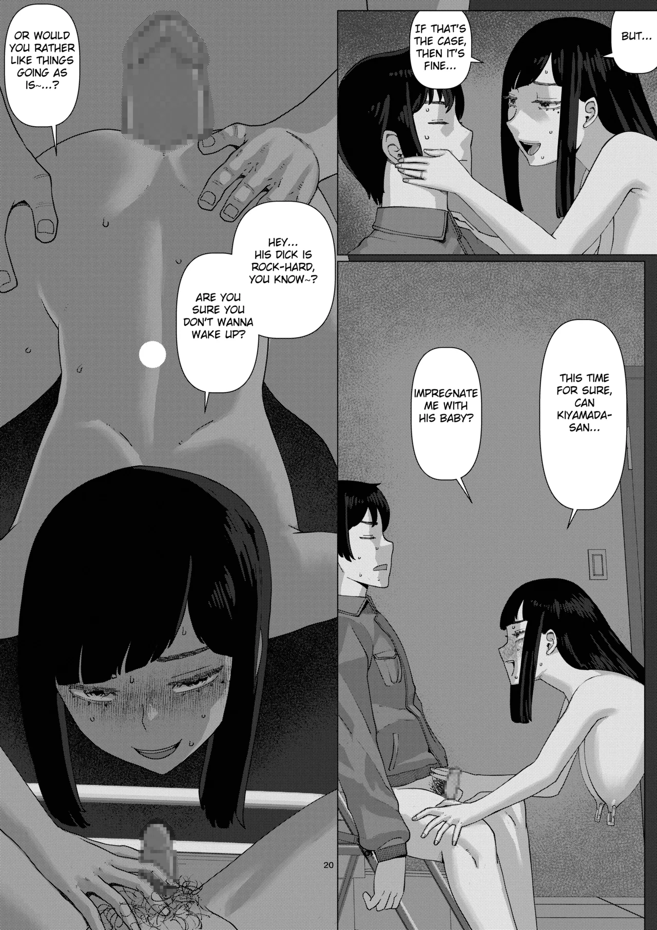 [Jigoku no Nyanko] Chieri-san wa Makerarenai! 3 -Otto Kounin de Dare no Seishi demo Jusei suru Hentai Benki Zuma- Dai 4-kan [English] [Fated Circle] page 24 original parody - big breasts piercing hentai manga - read online free