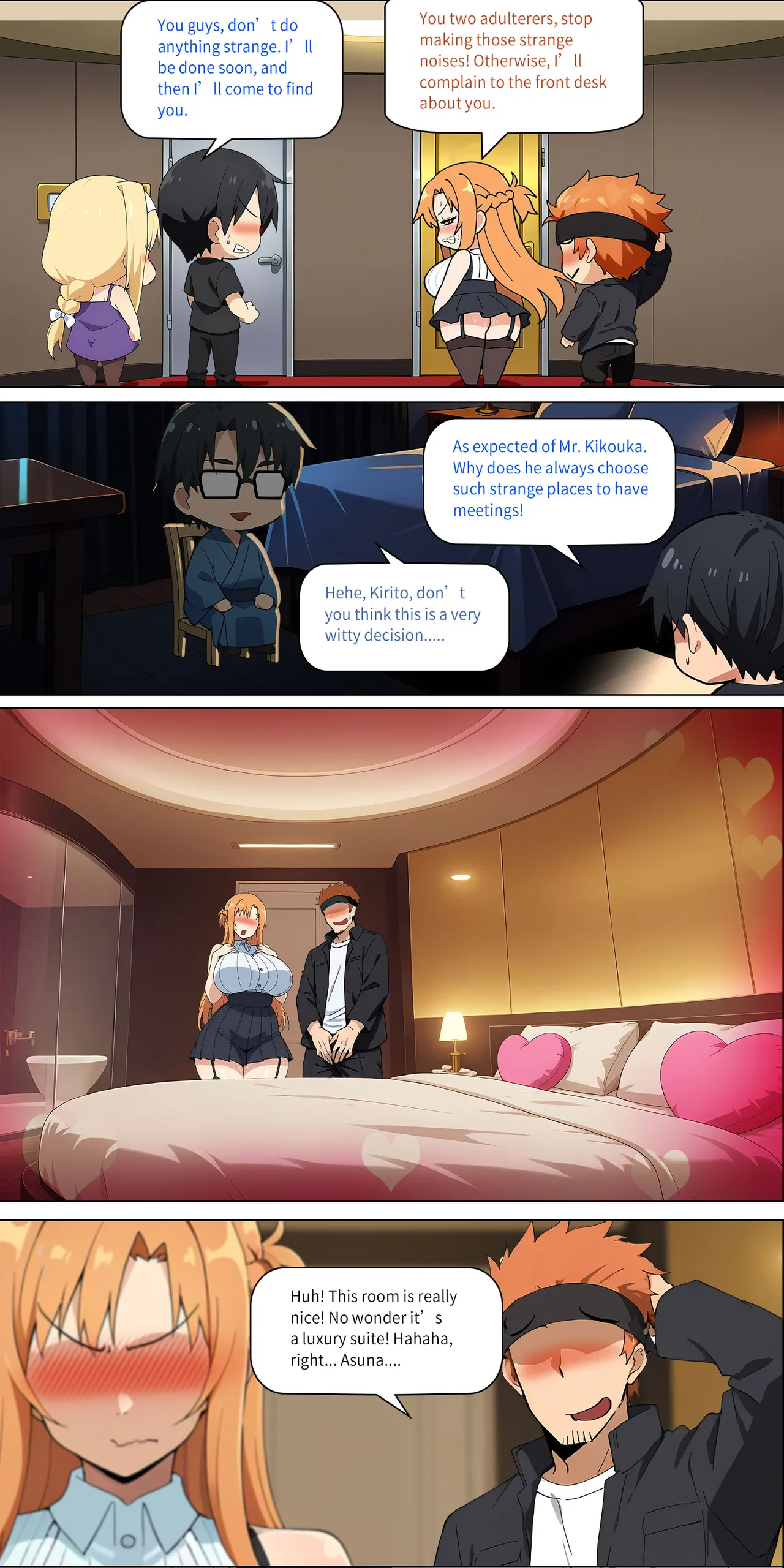 Asuna family 1-33 page 301 featuring yui sword art online parody - milf big breasts hentai manga - read online free
