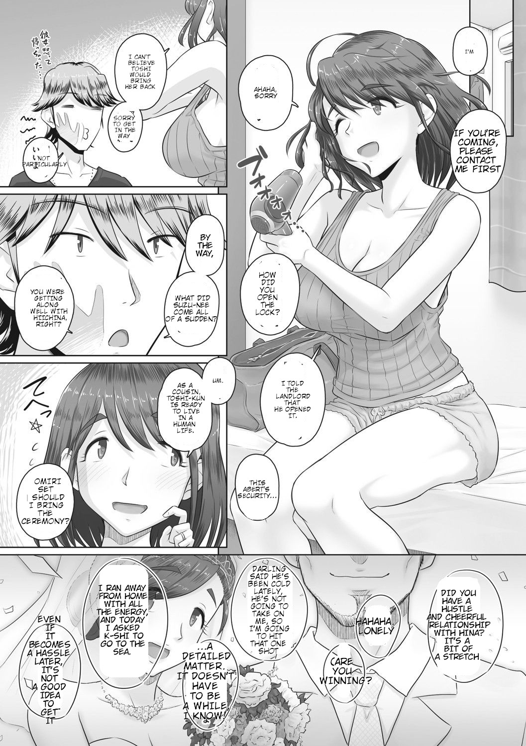 Hitozuma Buchou page 155 - rough translation big breasts hentai manga - read online free