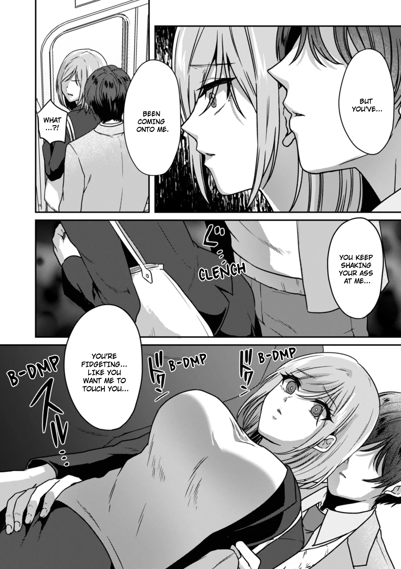 Manin Densha de Shikkin Sunzen!? Chikan Danshi no Ijiwaru na Yubi de Ikasare Tsuzuketa OL | Almost Pissing on a Crowded Train?! #1-16 page 10 - full censorship big breasts hentai manga - read online free
