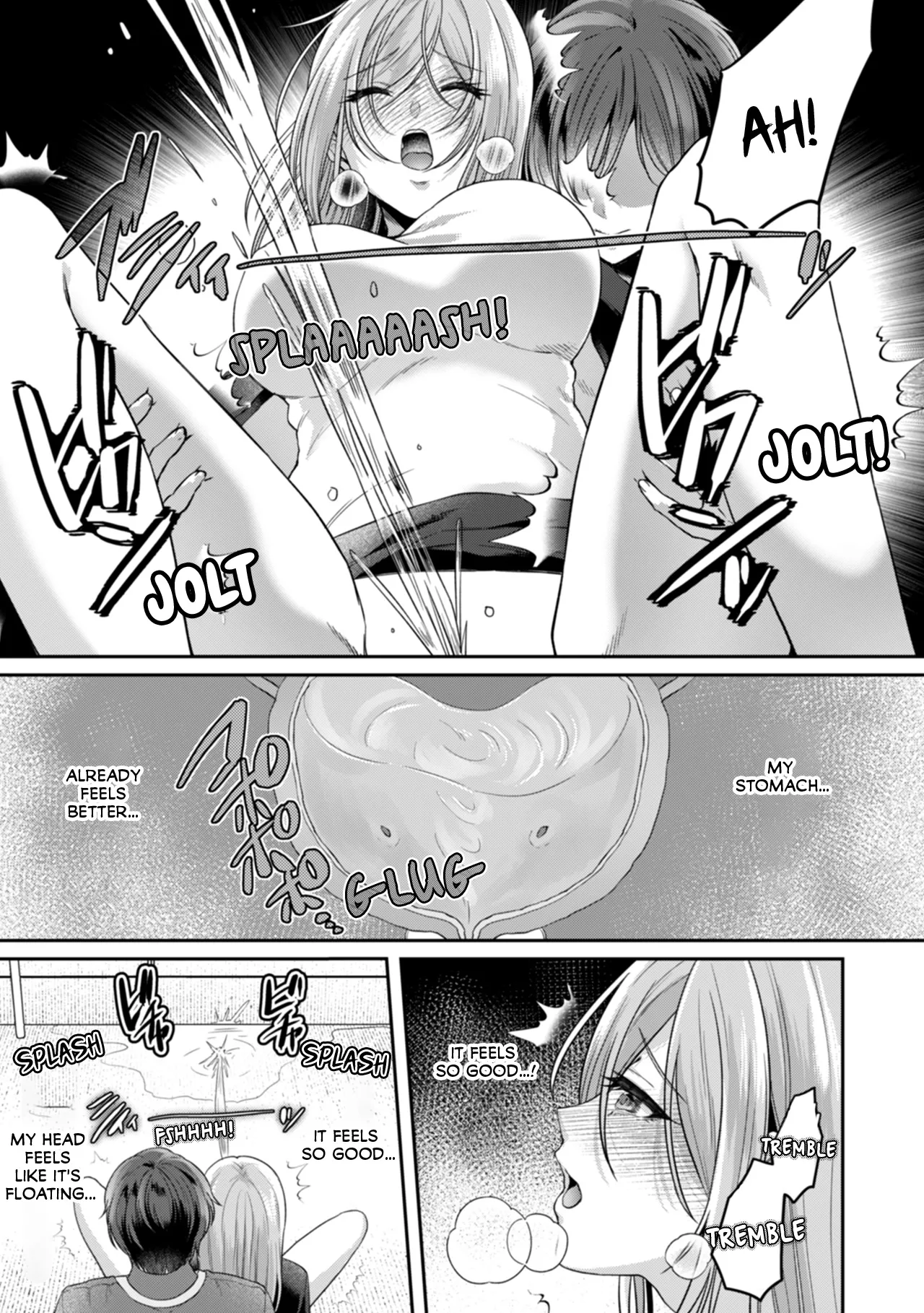 Manin Densha de Shikkin Sunzen!? Chikan Danshi no Ijiwaru na Yubi de Ikasare Tsuzuketa OL | Almost Pissing on a Crowded Train?! #1-16 page 113 - full censorship big breasts hentai manga - read online free