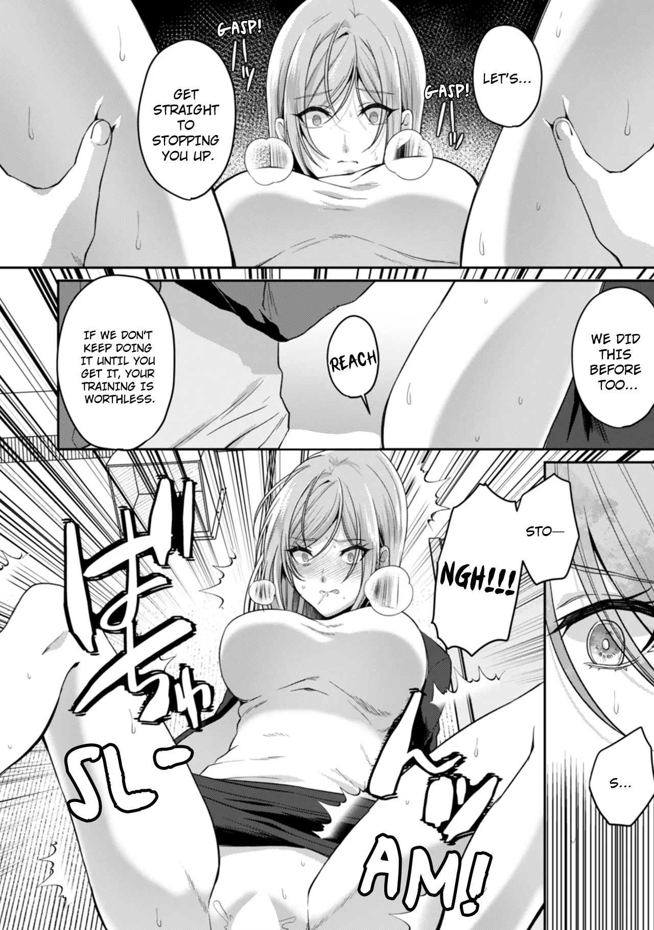 Manin Densha de Shikkin Sunzen!? Chikan Danshi no Ijiwaru na Yubi de Ikasare Tsuzuketa OL | Almost Pissing on a Crowded Train?! #1-16 page 118 - big breasts chastity belt hentai manga - read online free