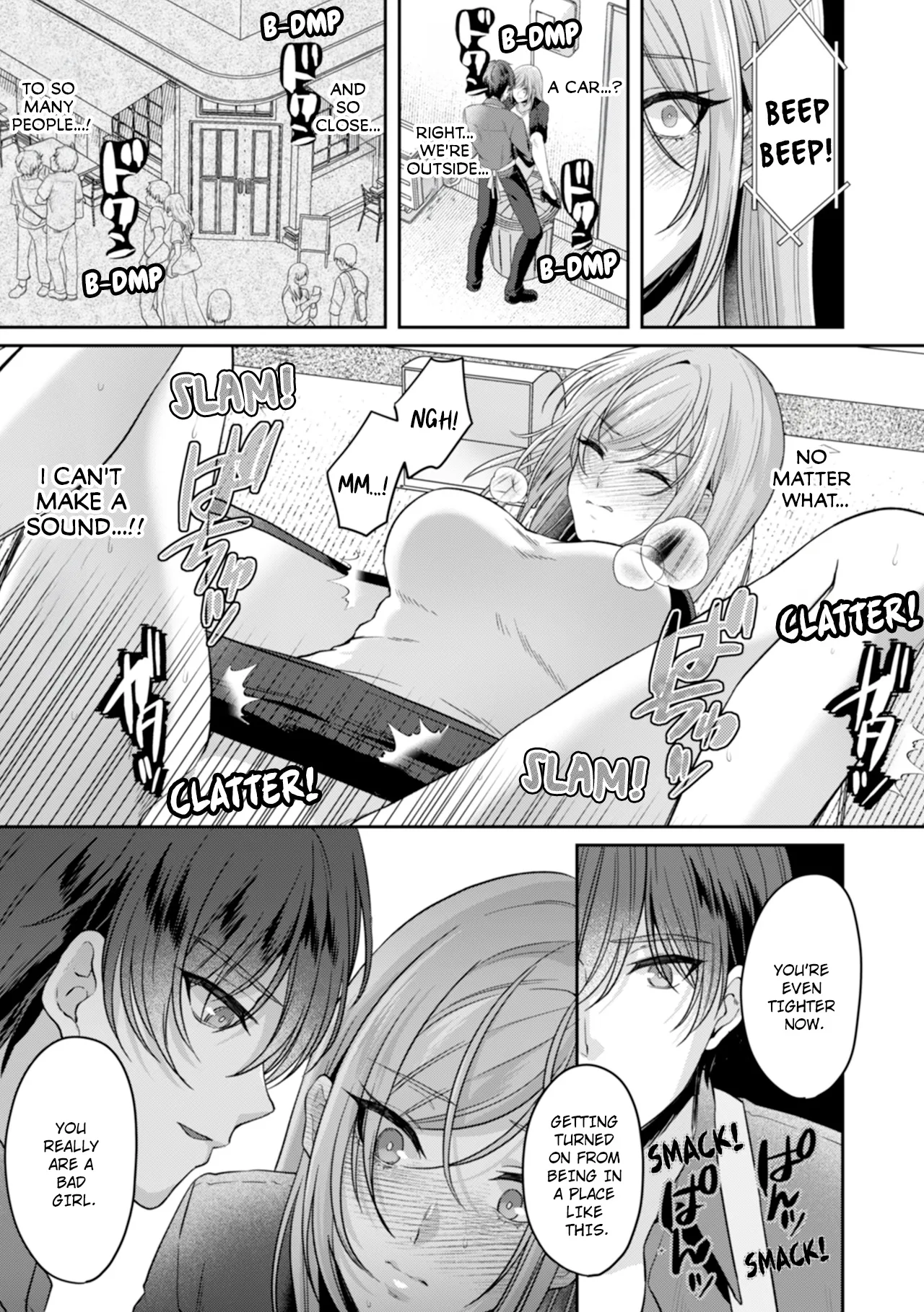 Manin Densha de Shikkin Sunzen!? Chikan Danshi no Ijiwaru na Yubi de Ikasare Tsuzuketa OL | Almost Pissing on a Crowded Train?! #1-16 page 121 - full censorship big breasts hentai manga - read online free