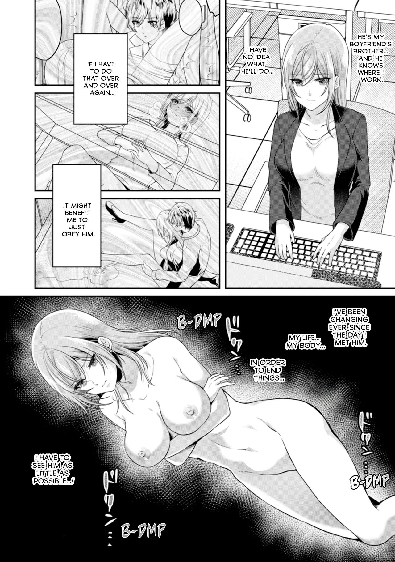 Manin Densha de Shikkin Sunzen!? Chikan Danshi no Ijiwaru na Yubi de Ikasare Tsuzuketa OL | Almost Pissing on a Crowded Train?! #1-16 page 128 - full censorship big breasts hentai manga - read online free
