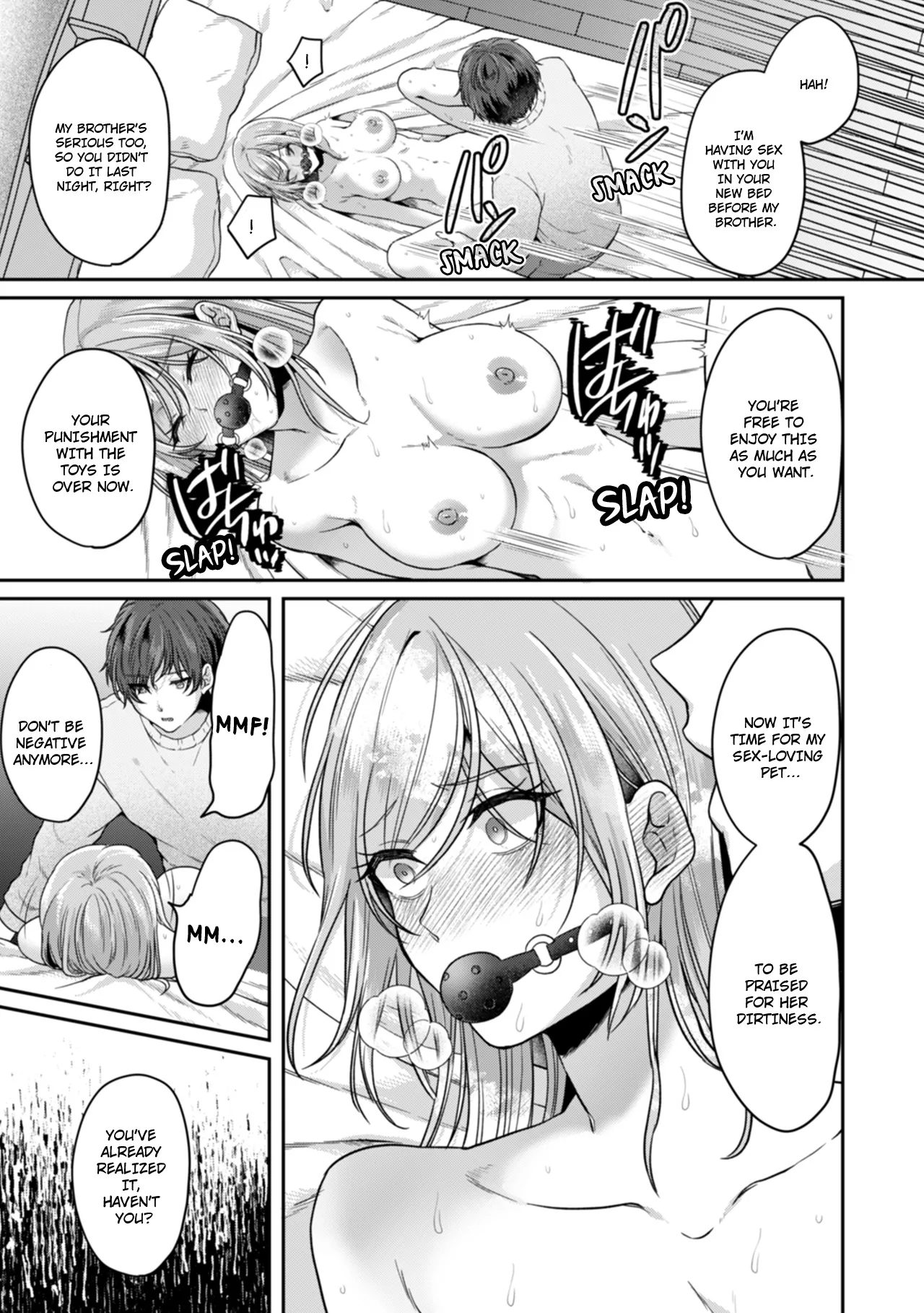 Manin Densha de Shikkin Sunzen!? Chikan Danshi no Ijiwaru na Yubi de Ikasare Tsuzuketa OL | Almost Pissing on a Crowded Train?! #1-16 page 185 - big breasts chastity belt hentai manga - read online free