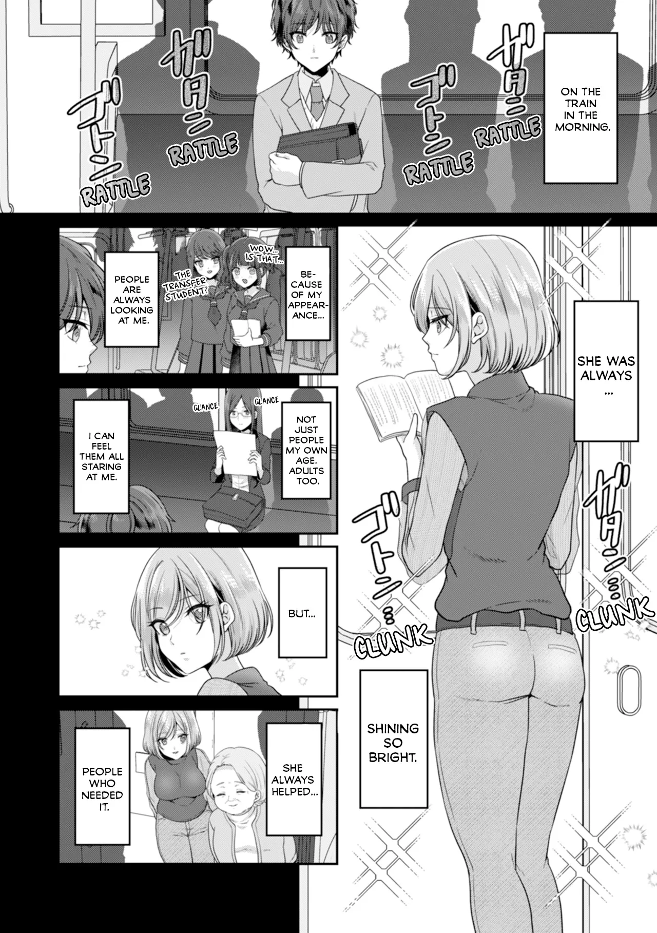Manin Densha de Shikkin Sunzen!? Chikan Danshi no Ijiwaru na Yubi de Ikasare Tsuzuketa OL | Almost Pissing on a Crowded Train?! #1-16 page 195 - big breasts chastity belt hentai manga - read online free