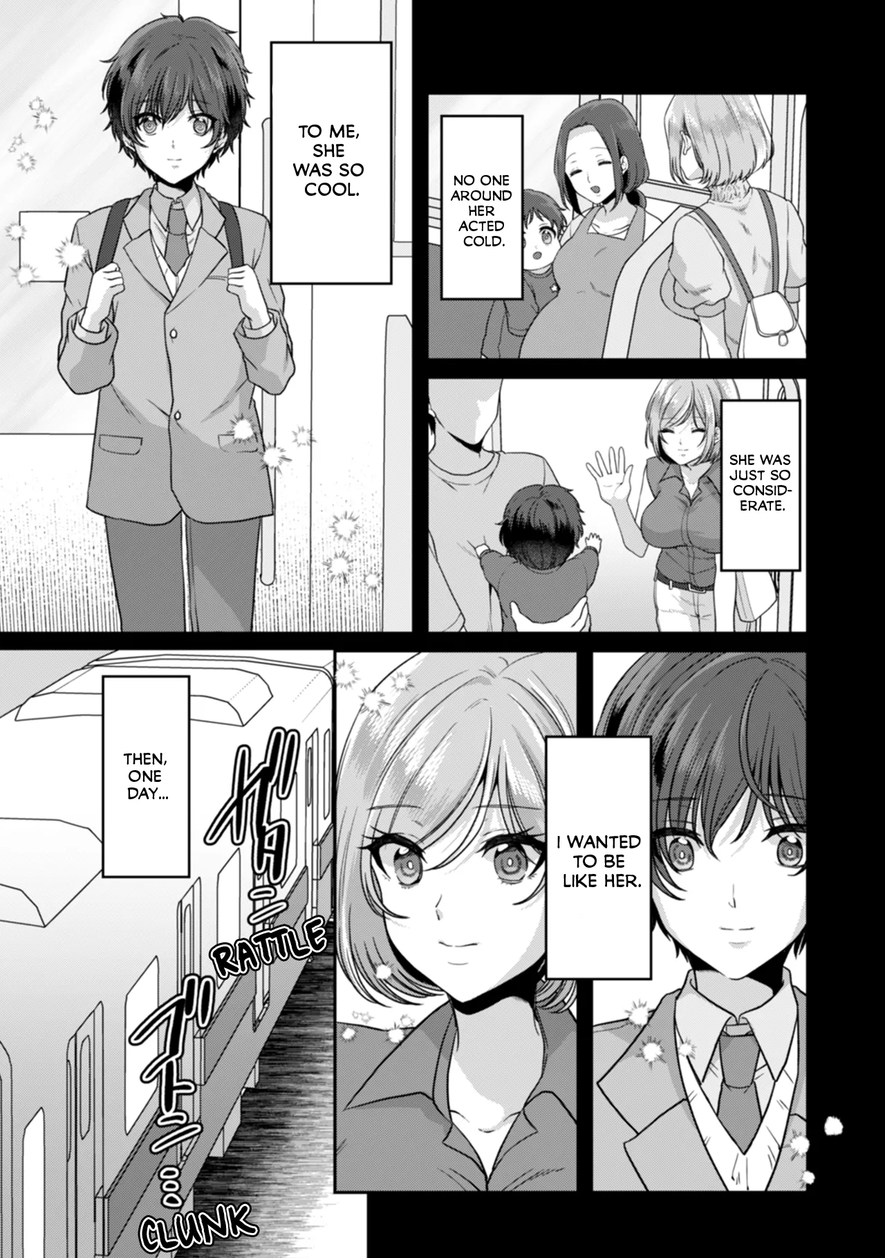 Manin Densha de Shikkin Sunzen!? Chikan Danshi no Ijiwaru na Yubi de Ikasare Tsuzuketa OL | Almost Pissing on a Crowded Train?! #1-16 page 196 - big breasts chastity belt hentai manga - read online free