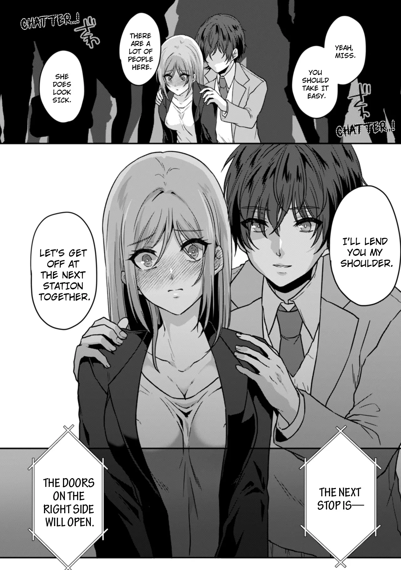 Manin Densha de Shikkin Sunzen!? Chikan Danshi no Ijiwaru na Yubi de Ikasare Tsuzuketa OL | Almost Pissing on a Crowded Train?! #1-16 page 26 - full censorship big breasts hentai manga - read online free