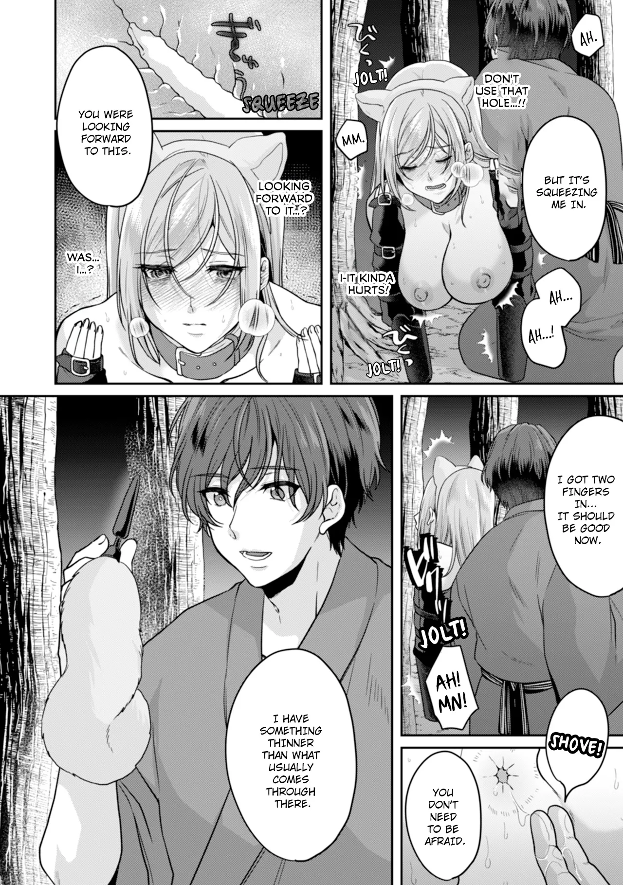 Manin Densha de Shikkin Sunzen!? Chikan Danshi no Ijiwaru na Yubi de Ikasare Tsuzuketa OL | Almost Pissing on a Crowded Train?! #1-16 page 267 - big breasts chastity belt hentai manga - read online free