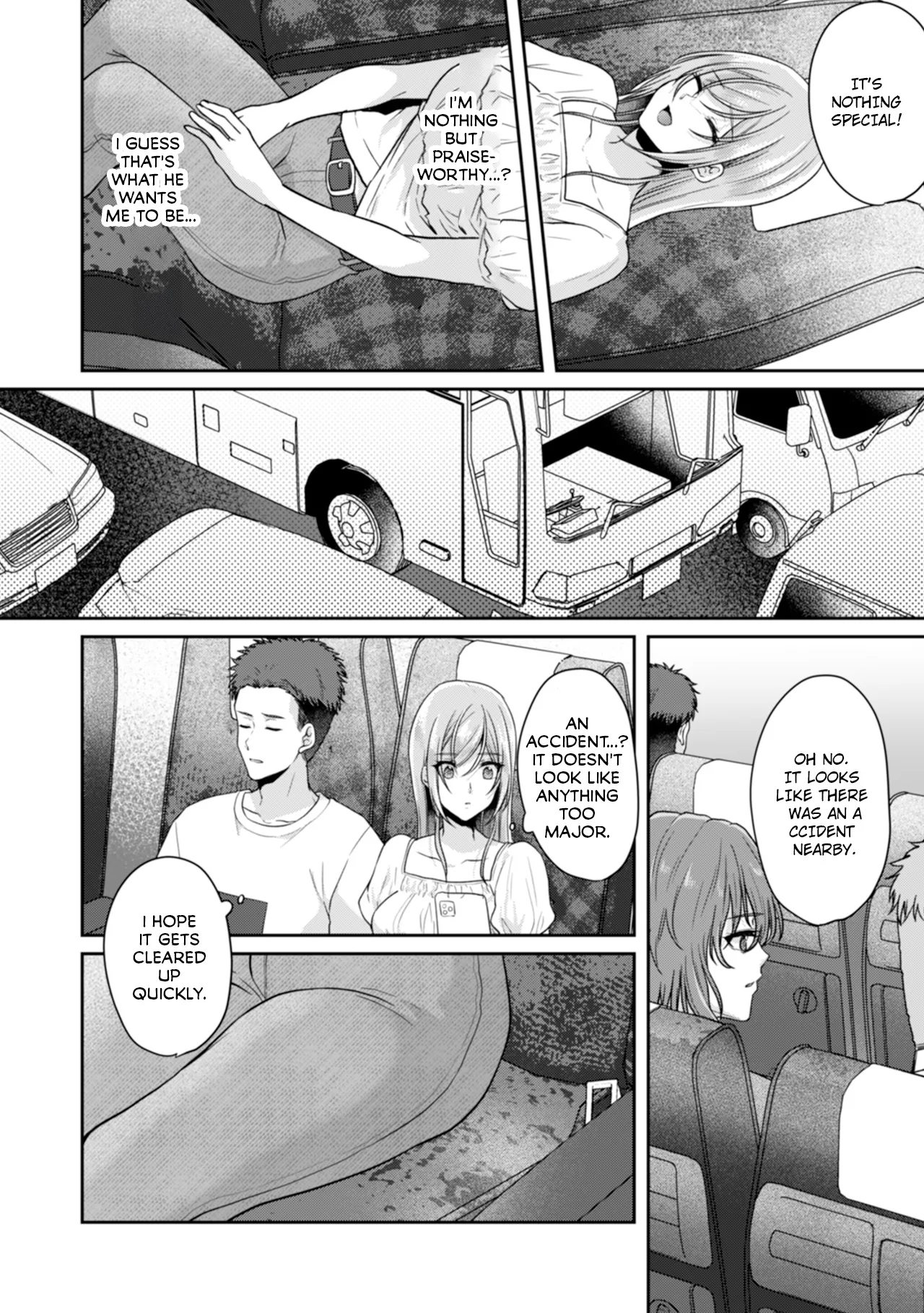 Manin Densha de Shikkin Sunzen!? Chikan Danshi no Ijiwaru na Yubi de Ikasare Tsuzuketa OL | Almost Pissing on a Crowded Train?! #1-16 page 280 - full censorship big breasts hentai manga - read online free