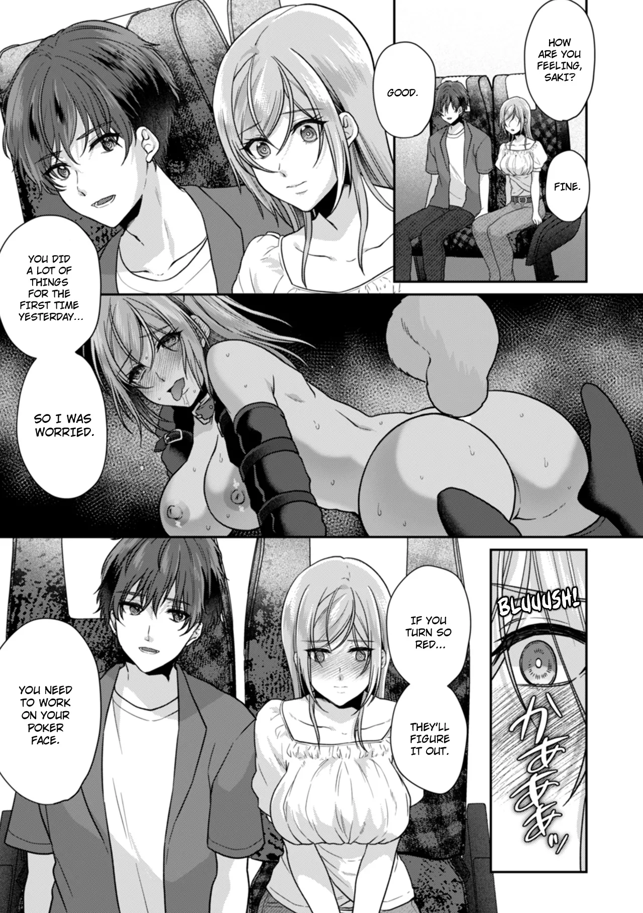 Manin Densha de Shikkin Sunzen!? Chikan Danshi no Ijiwaru na Yubi de Ikasare Tsuzuketa OL | Almost Pissing on a Crowded Train?! #1-16 page 287 - full censorship big breasts hentai manga - read online free