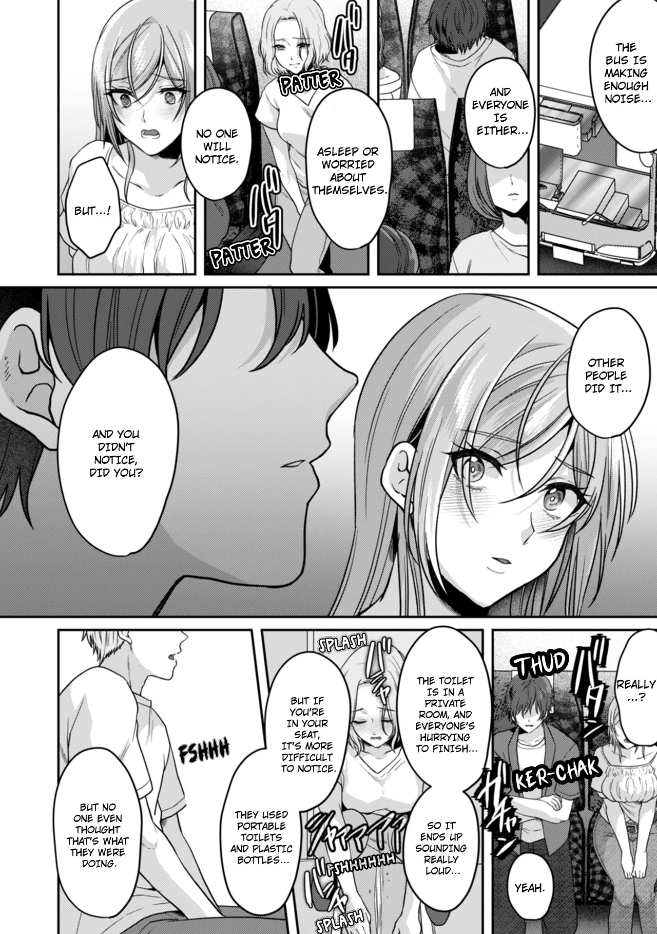 Manin Densha de Shikkin Sunzen!? Chikan Danshi no Ijiwaru na Yubi de Ikasare Tsuzuketa OL | Almost Pissing on a Crowded Train?! #1-16 page 294 - big breasts chastity belt hentai manga - read online free