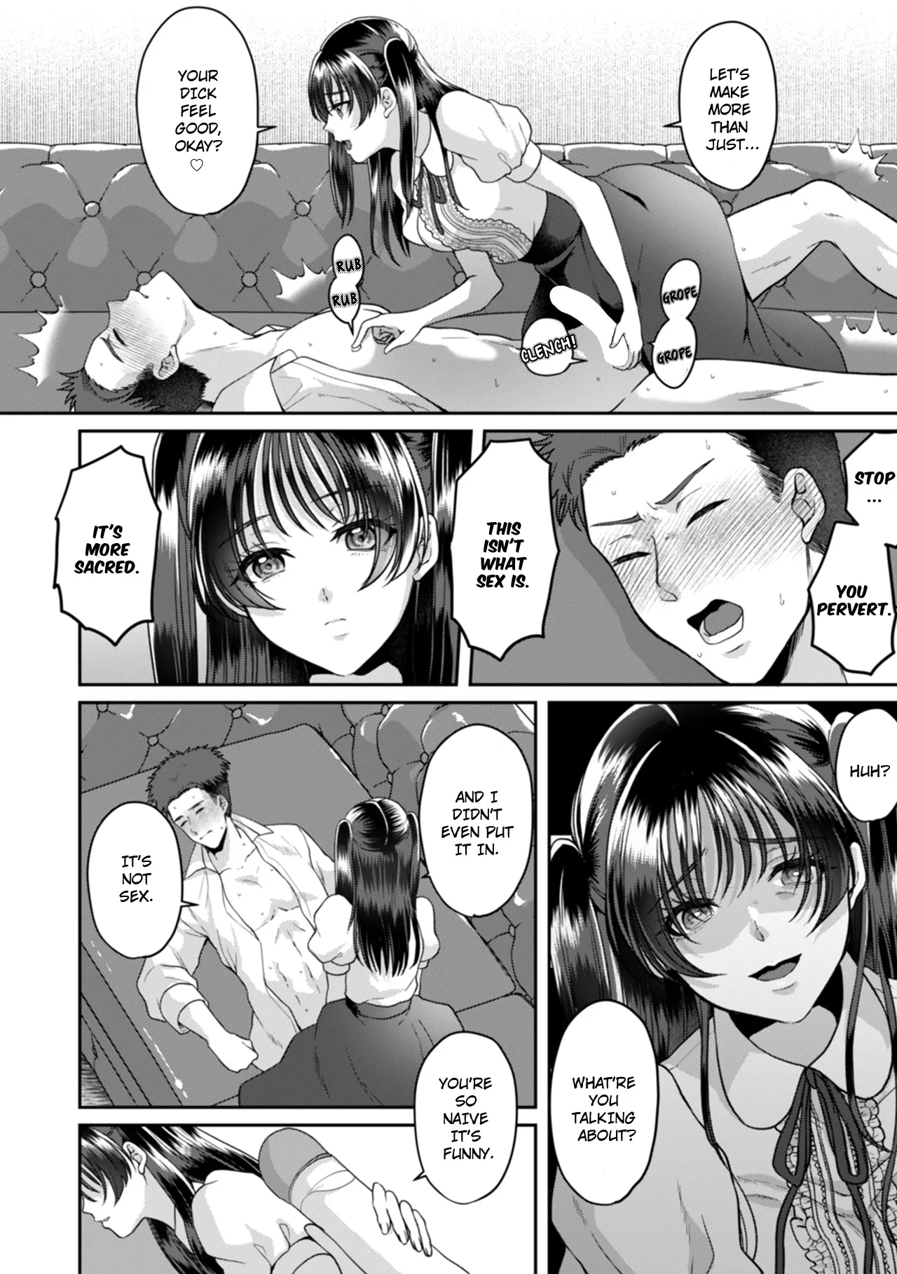 Manin Densha de Shikkin Sunzen!? Chikan Danshi no Ijiwaru na Yubi de Ikasare Tsuzuketa OL | Almost Pissing on a Crowded Train?! #1-16 page 339 - full censorship big breasts hentai manga - read online free