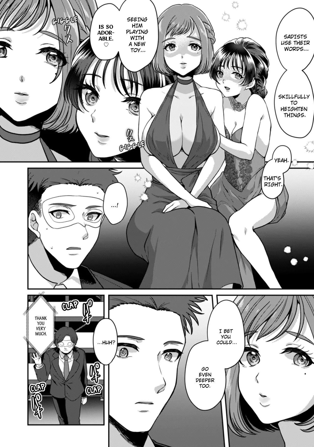 Manin Densha de Shikkin Sunzen!? Chikan Danshi no Ijiwaru na Yubi de Ikasare Tsuzuketa OL | Almost Pissing on a Crowded Train?! #1-16 page 391 - big breasts chastity belt hentai manga - read online free