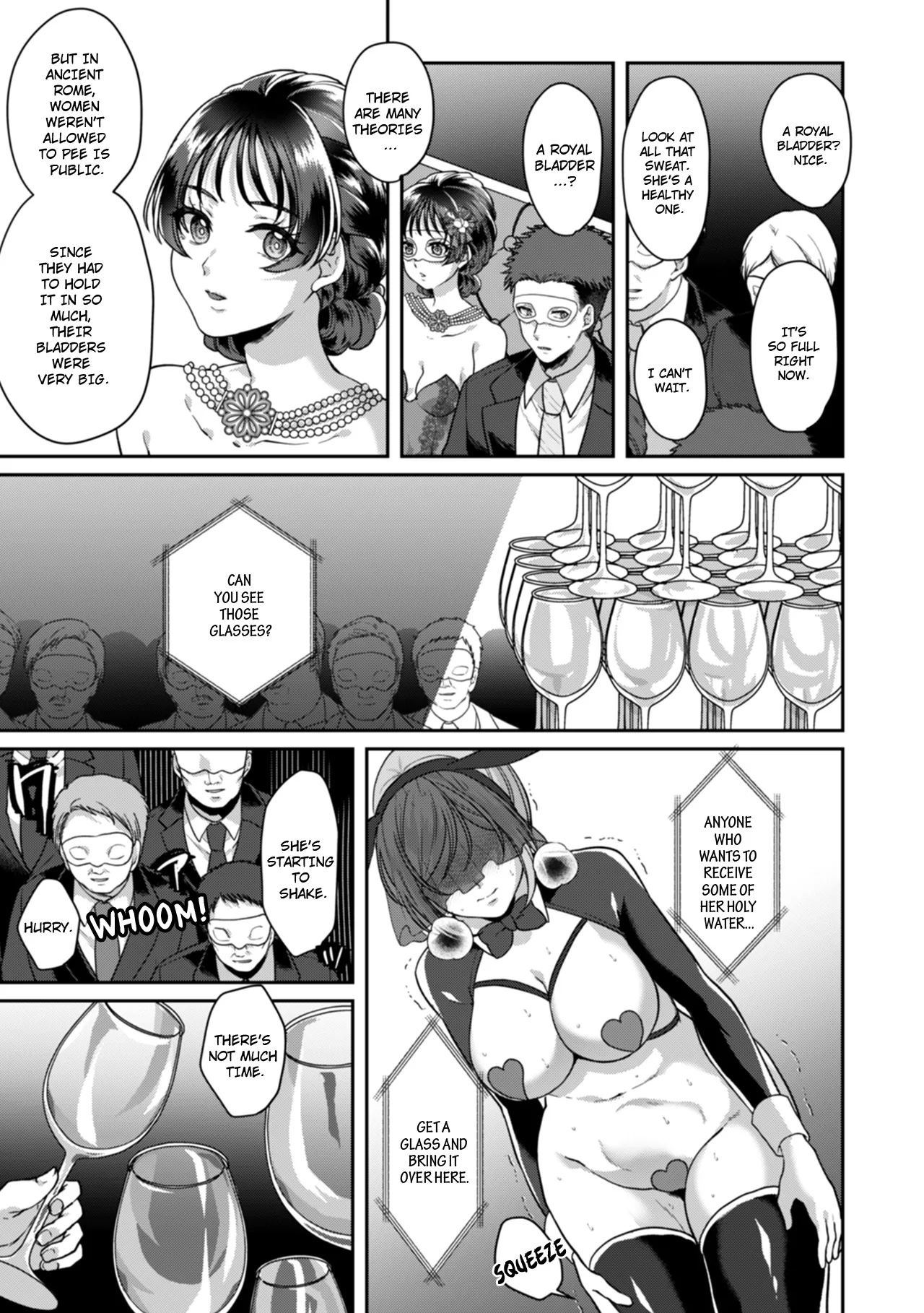 Manin Densha de Shikkin Sunzen!? Chikan Danshi no Ijiwaru na Yubi de Ikasare Tsuzuketa OL | Almost Pissing on a Crowded Train?! #1-16 page 393 - full censorship big breasts hentai manga - read online free
