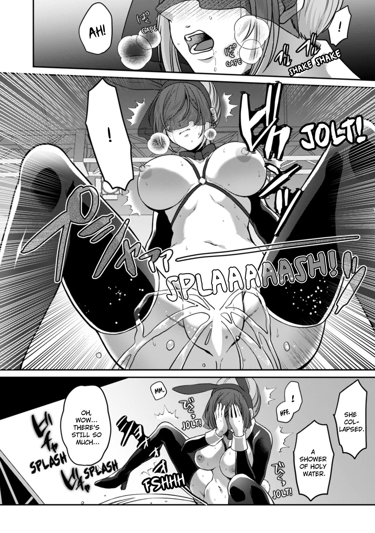 Manin Densha de Shikkin Sunzen!? Chikan Danshi no Ijiwaru na Yubi de Ikasare Tsuzuketa OL | Almost Pissing on a Crowded Train?! #1-16 page 402 - full censorship big breasts hentai manga - read online free