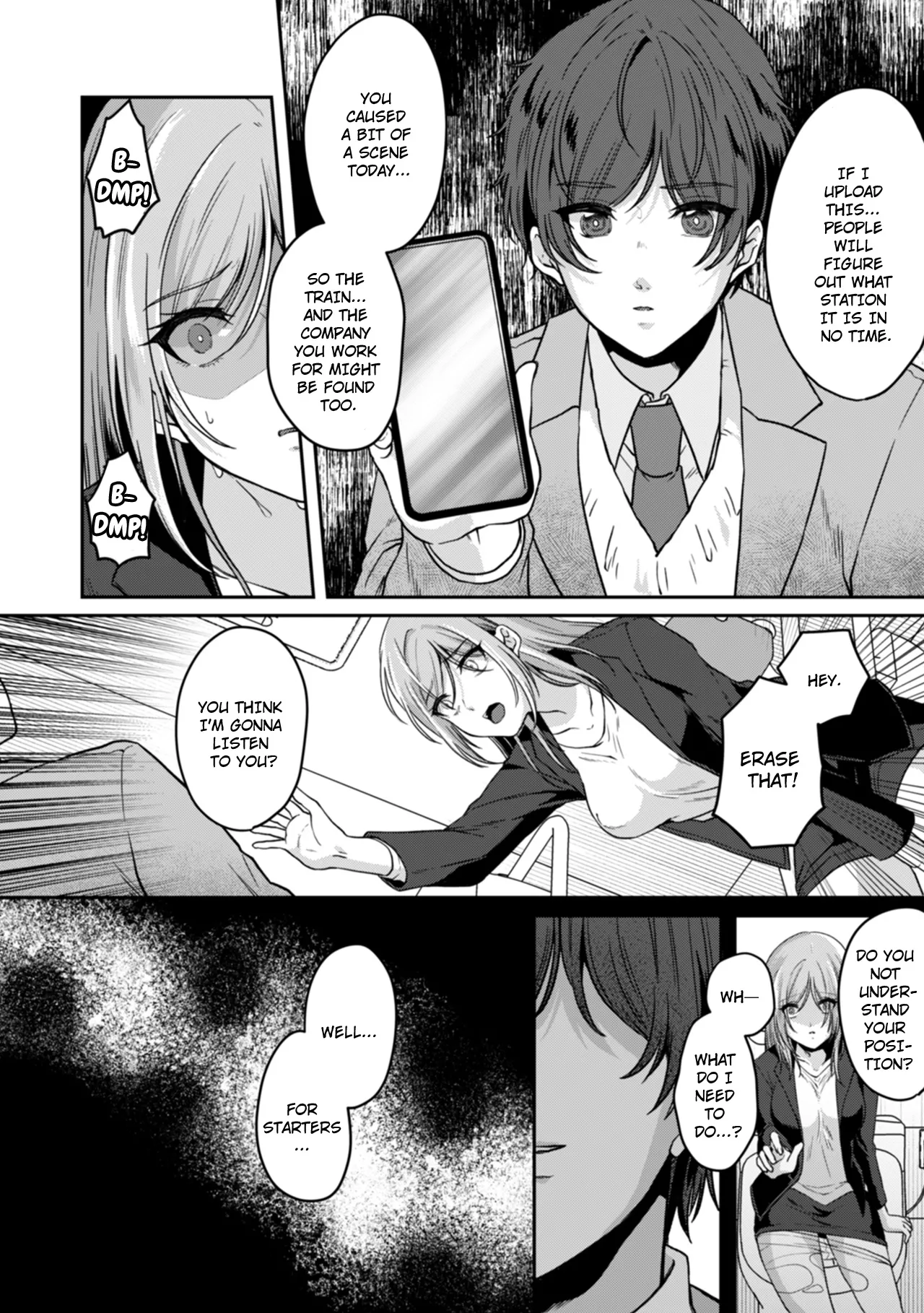 Manin Densha de Shikkin Sunzen!? Chikan Danshi no Ijiwaru na Yubi de Ikasare Tsuzuketa OL | Almost Pissing on a Crowded Train?! #1-16 page 49 - big breasts chastity belt hentai manga - read online free