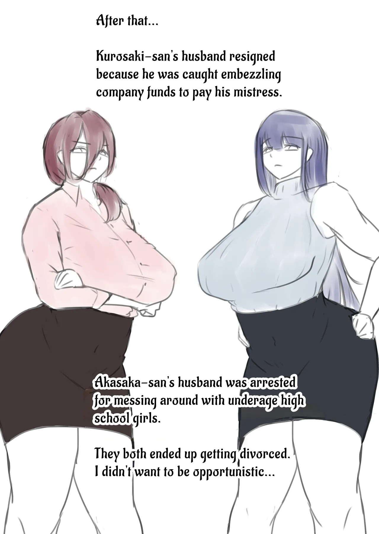 [Dadacco Racco-chan] Downer-Kei Hitozuma-tachi o Netotte Ikasetete Shiawase ni shita Hanashi. | Story About How I Fucked, Cucked, And Brought To Bliss Some Languid Wives. [English] [Penguin Piper] page 35 original parody - sole male big breasts hentai manga - read online free