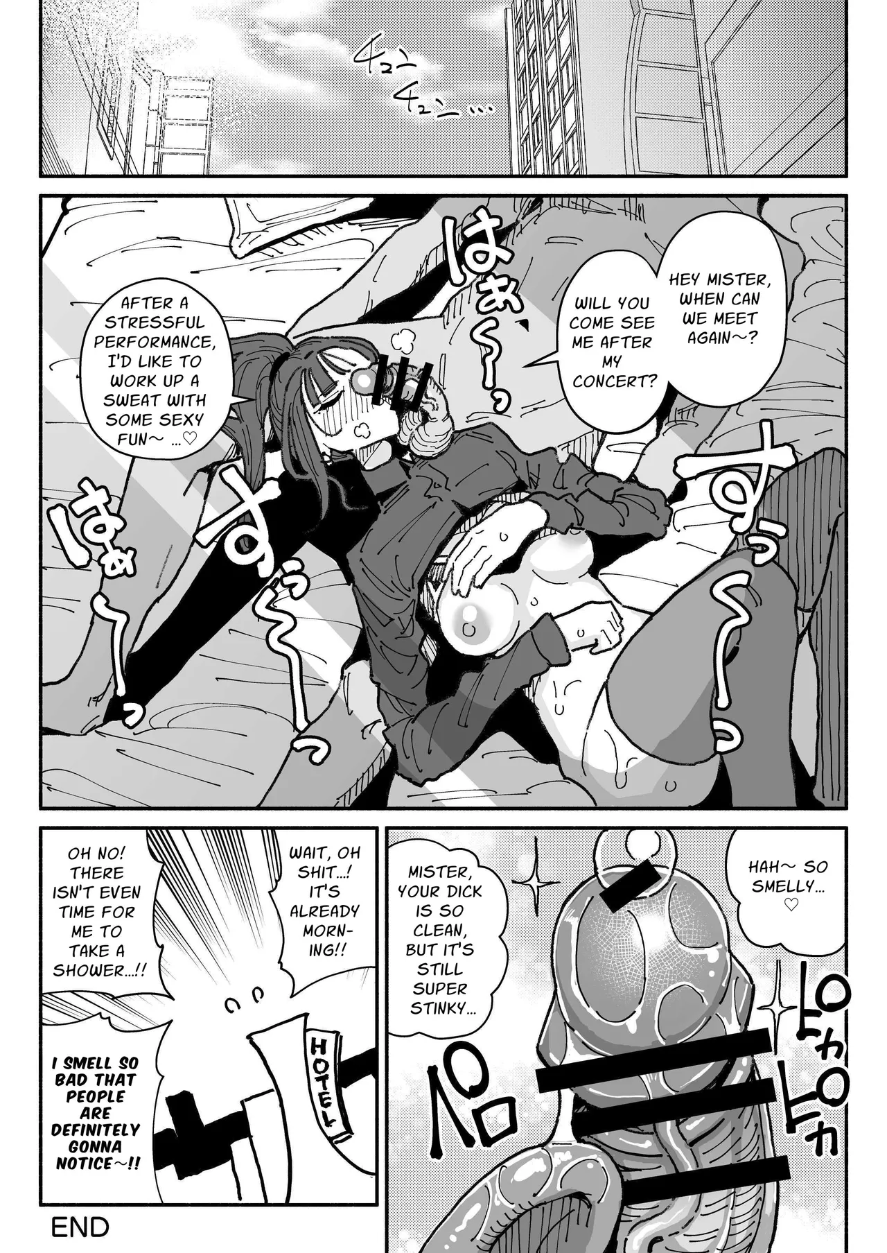 Idol dakedo Chin Kagi Eigyou Ganbarimasu | I May Be An Idol, But I'll Try My Best At Dick-Sniffing page 34 original parody - sole female sole male hentai manga - read online free